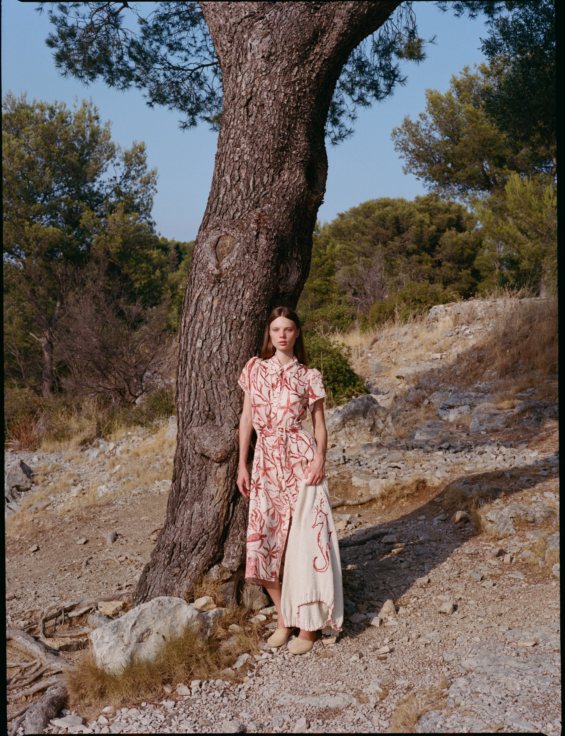 Salto Dress coral