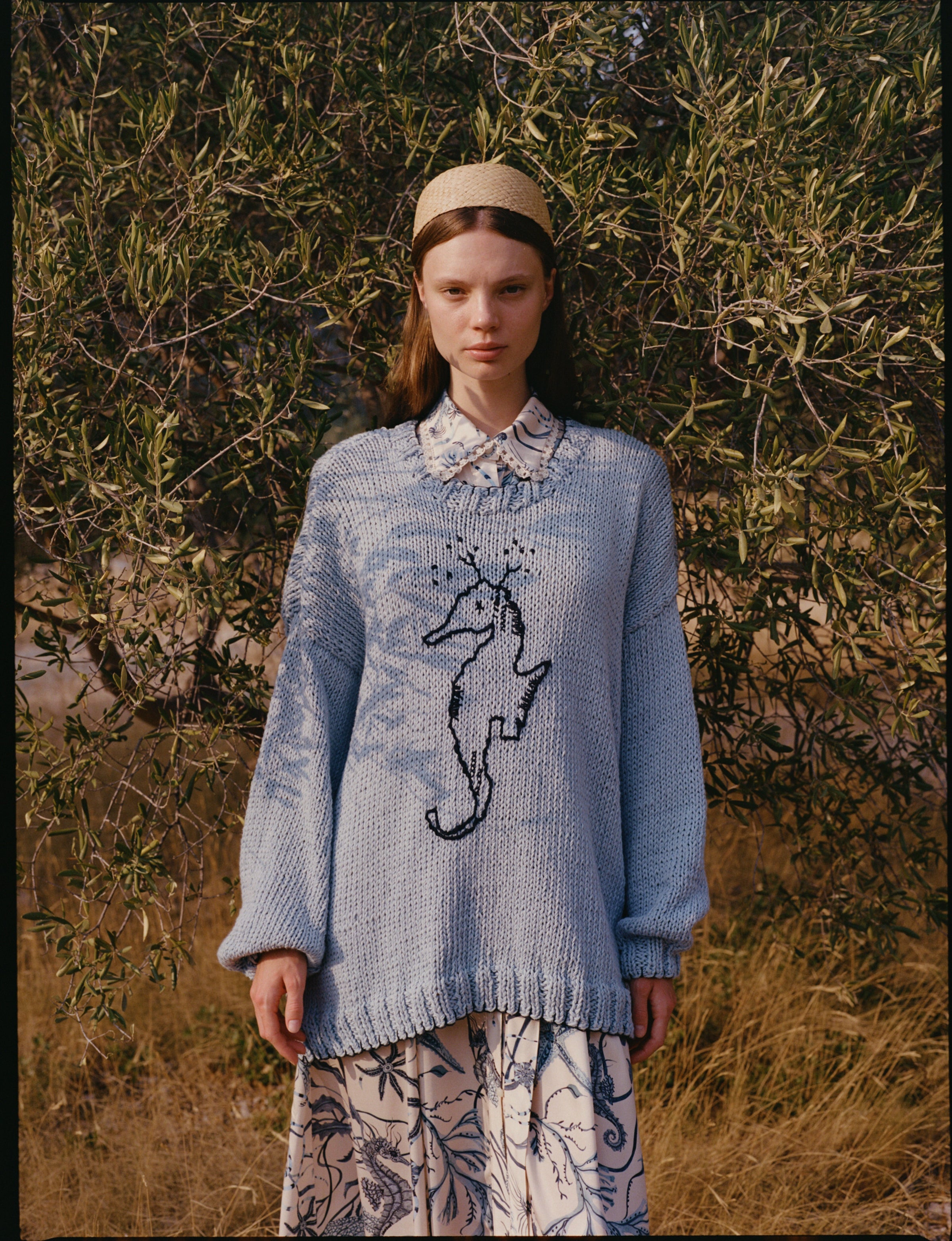 Cavalia Sweater blue light