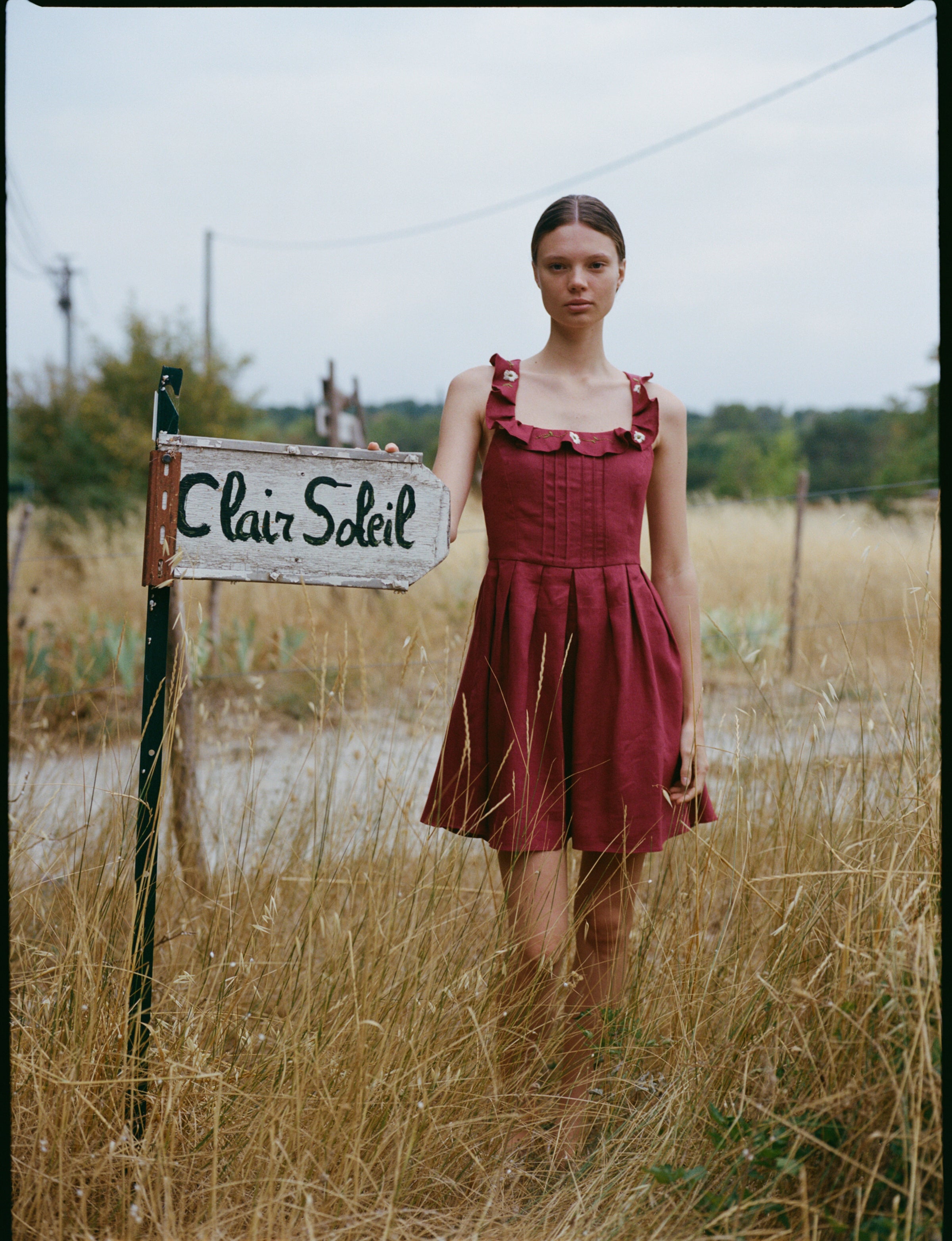Solé Dress bordeaux