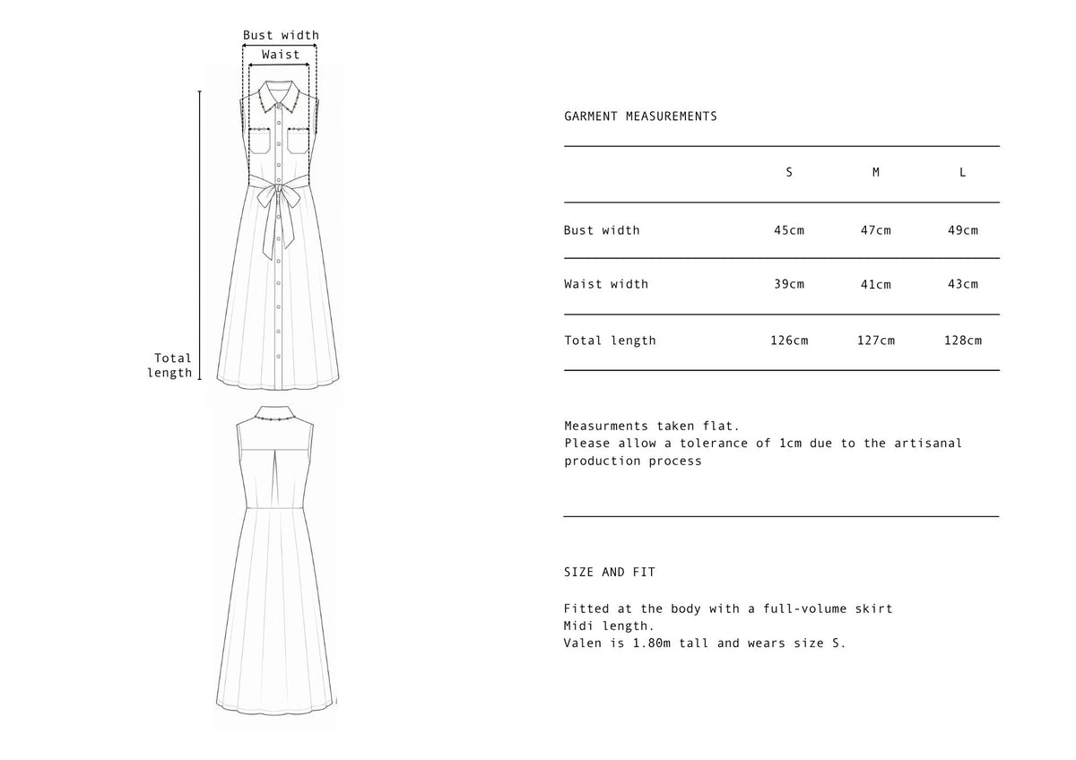 Isadora Dress white