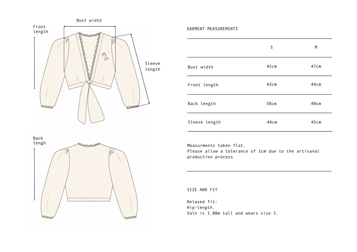 Julieta Top cream
