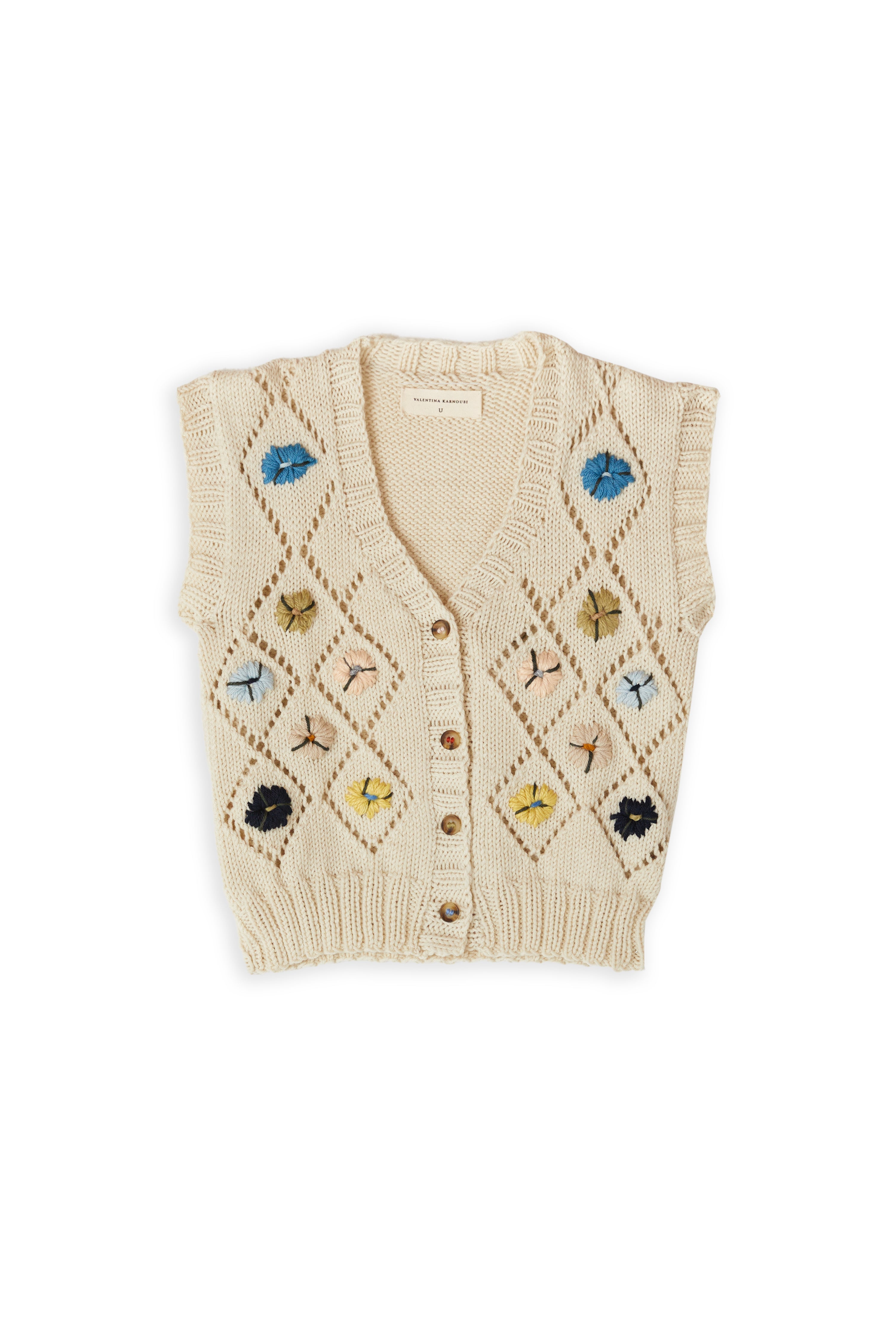 Granny Vest ivory