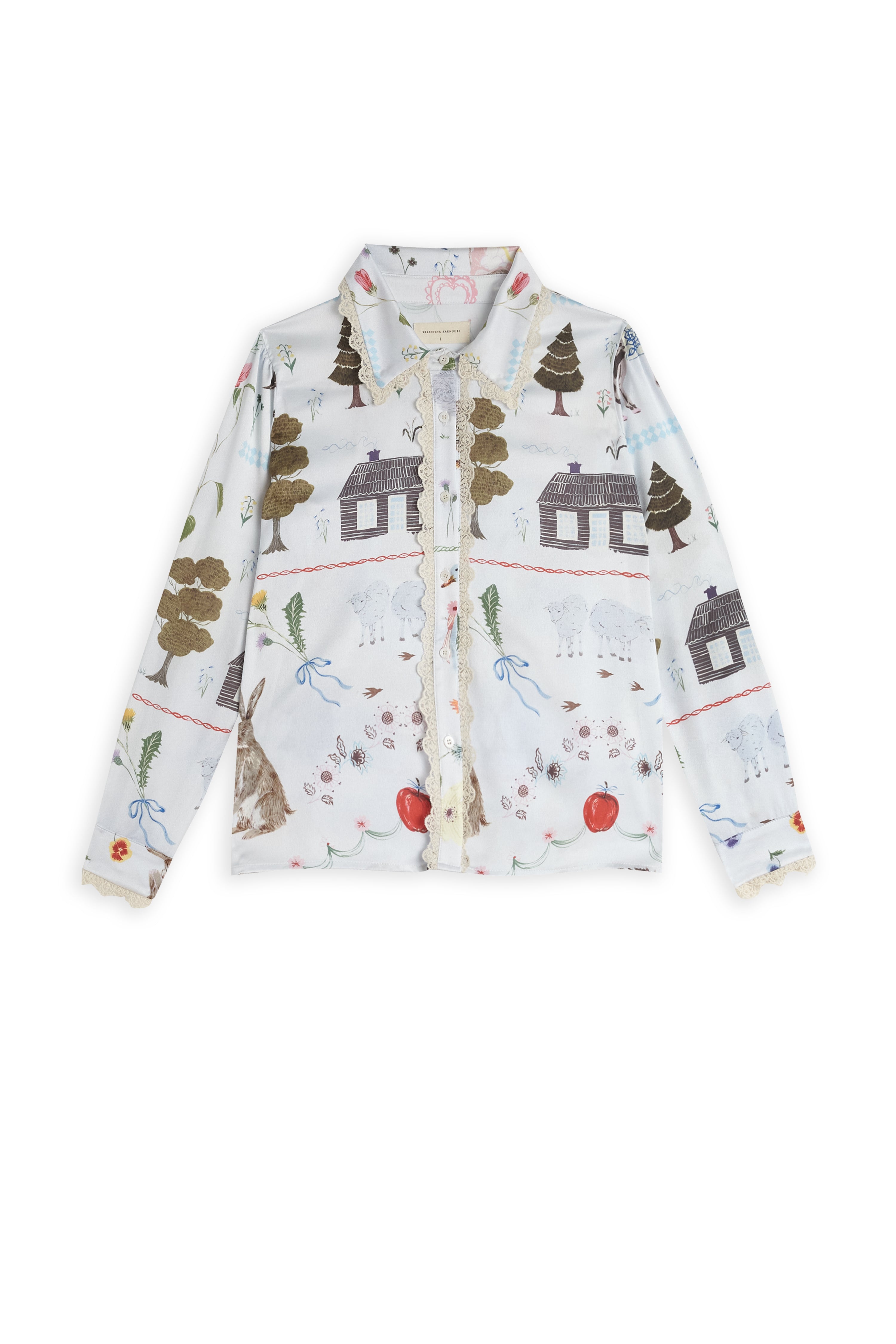 Abigail Blouse blue light