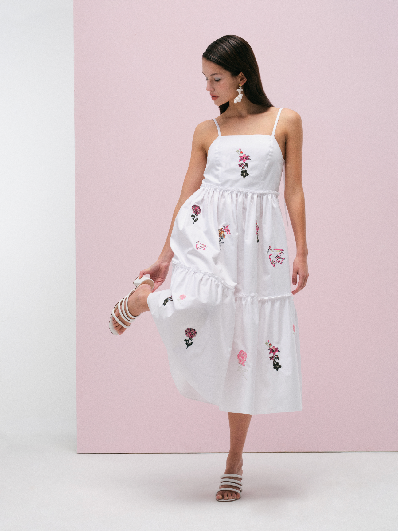 Azucena Dress white