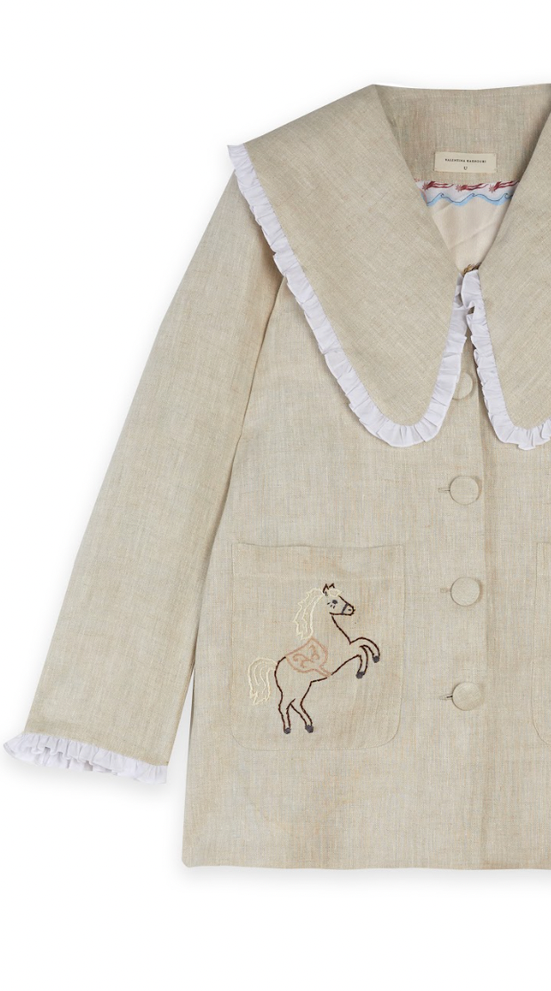 Heliana Coat ivory