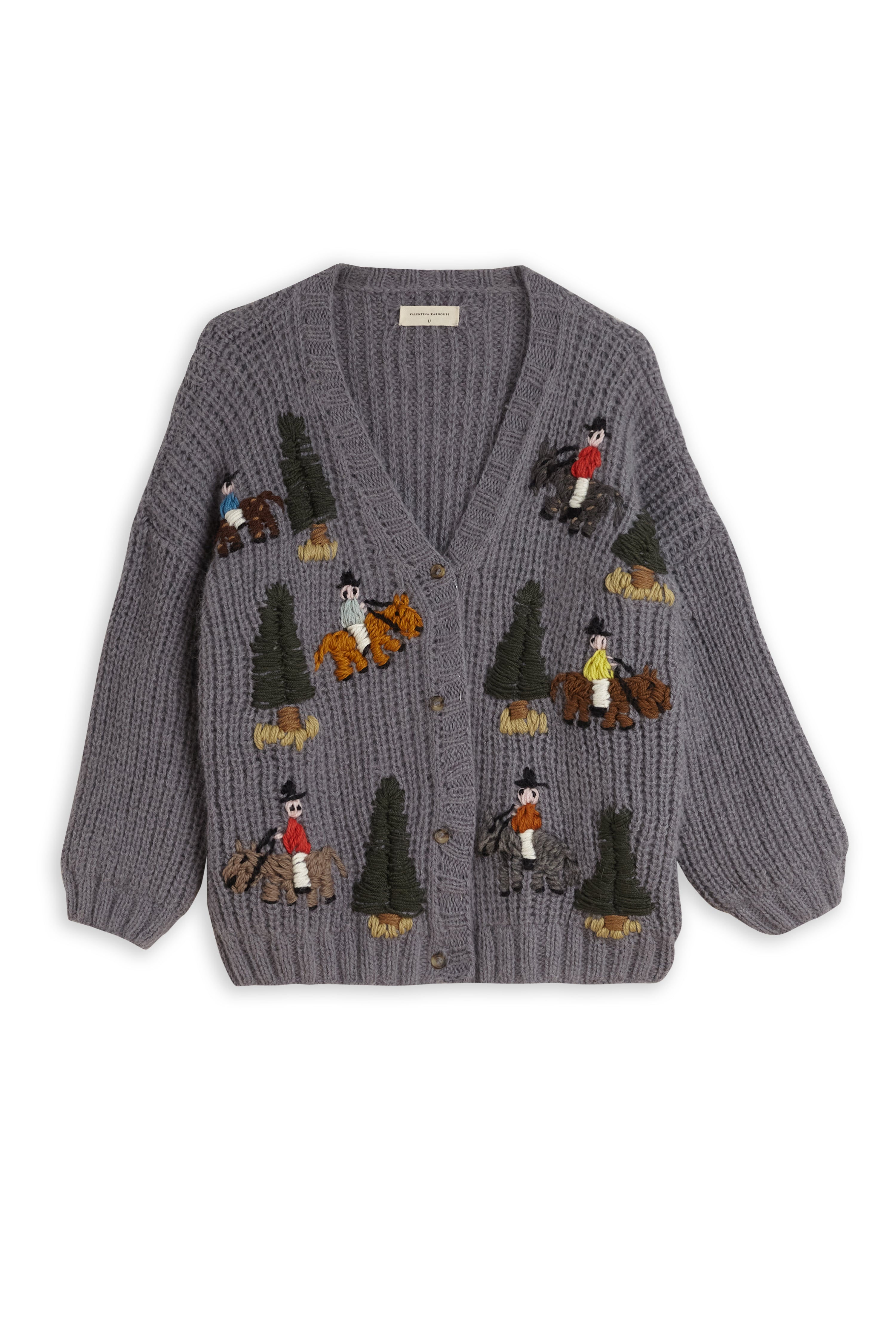 Arelauquen Cardigan gray