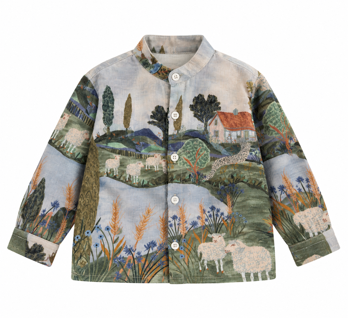 Paisajito Blouse for Kids (Pre Order 10 days)