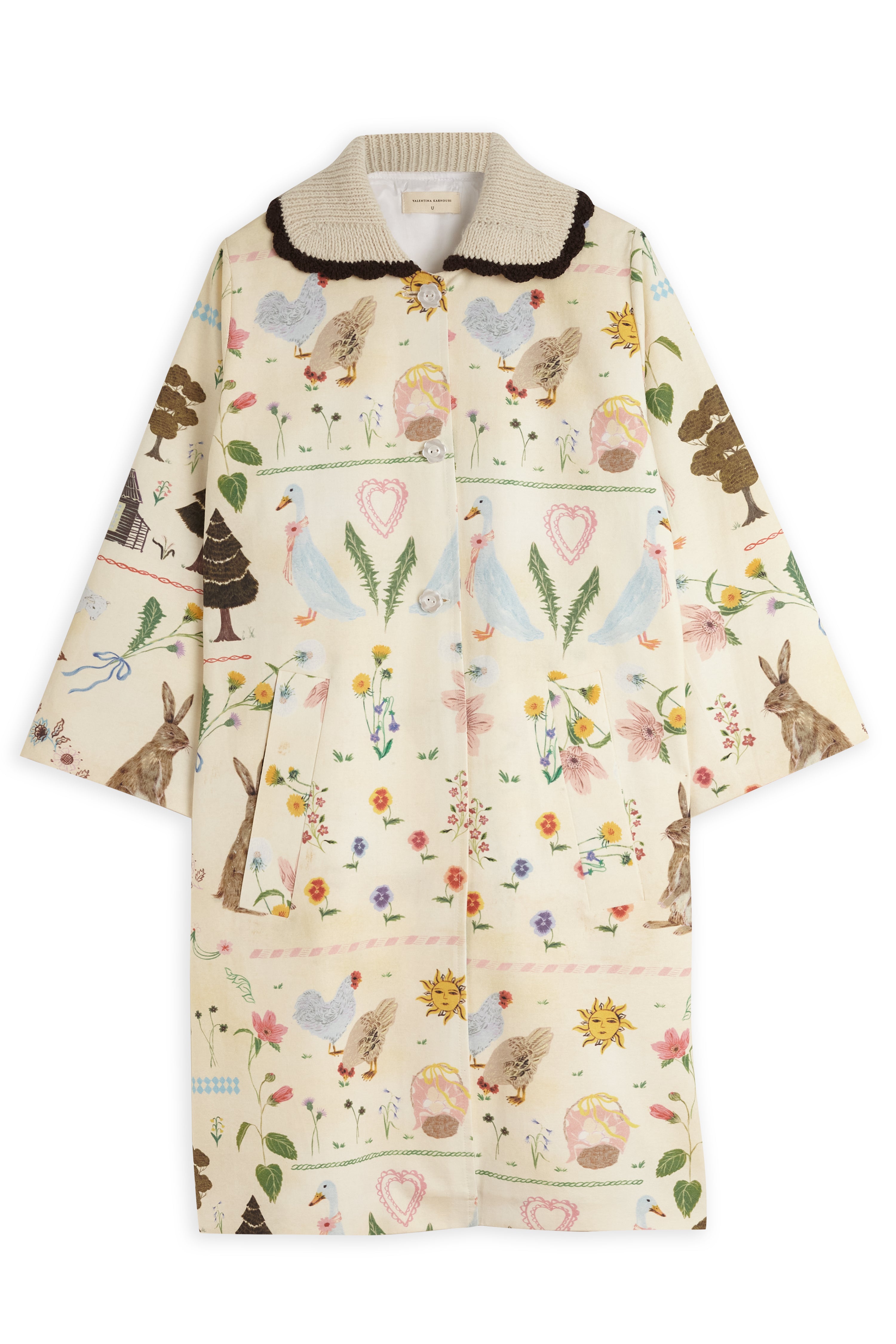 Angostura Coat ivory (Pre Order 60 days)