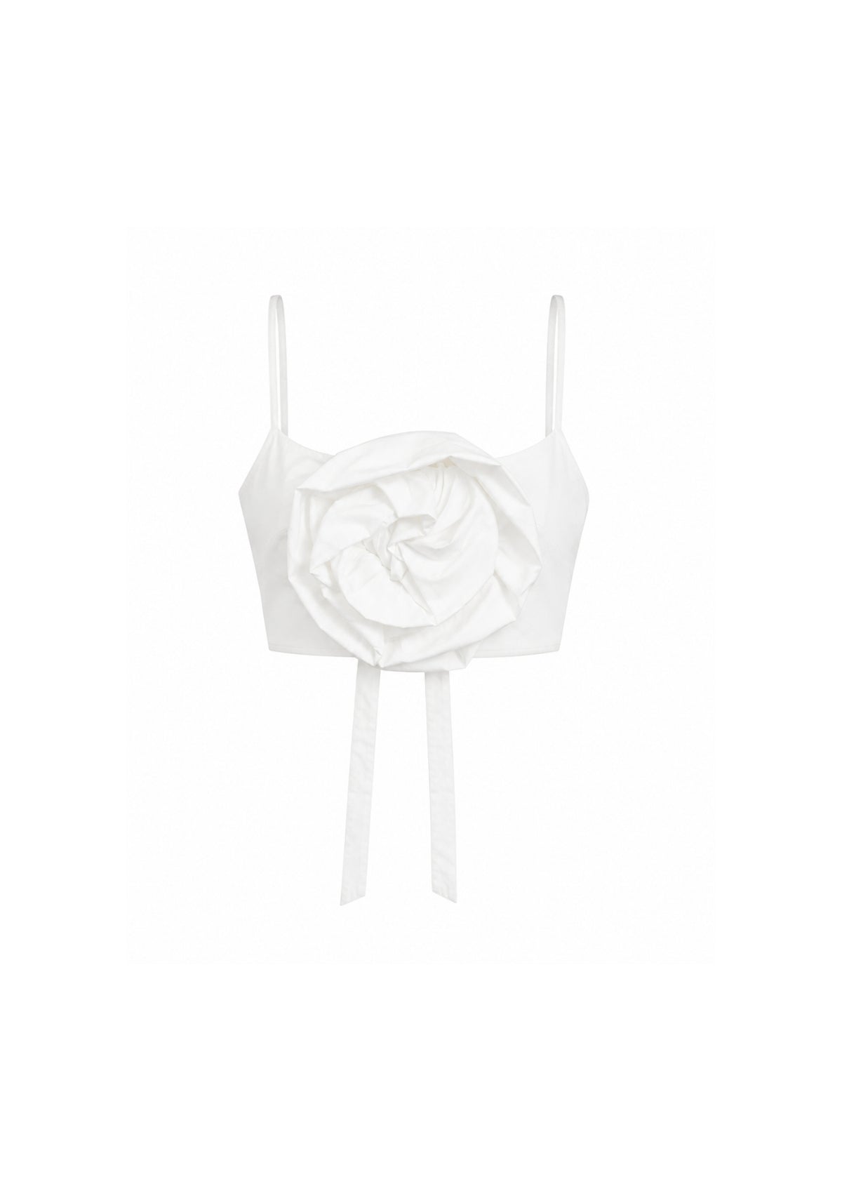 La Rosa Top White
