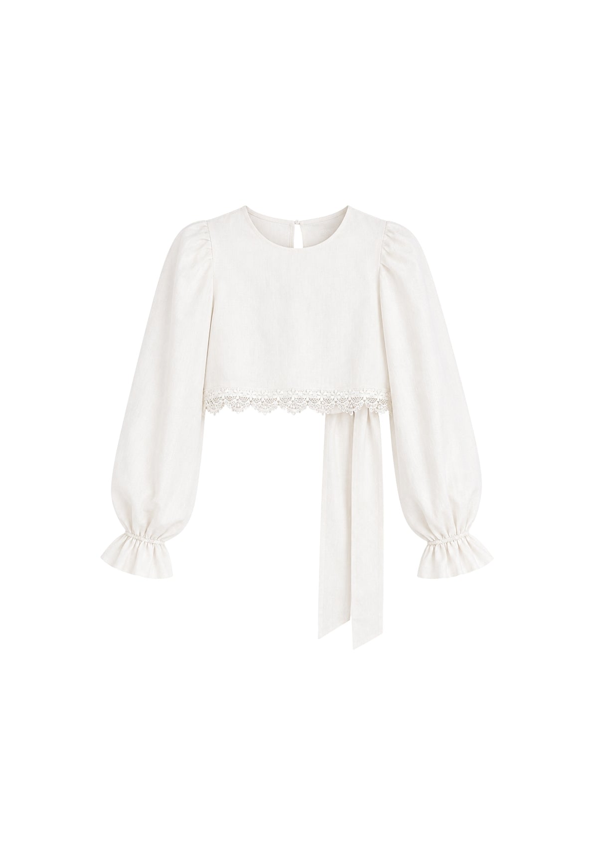 Milena Top White