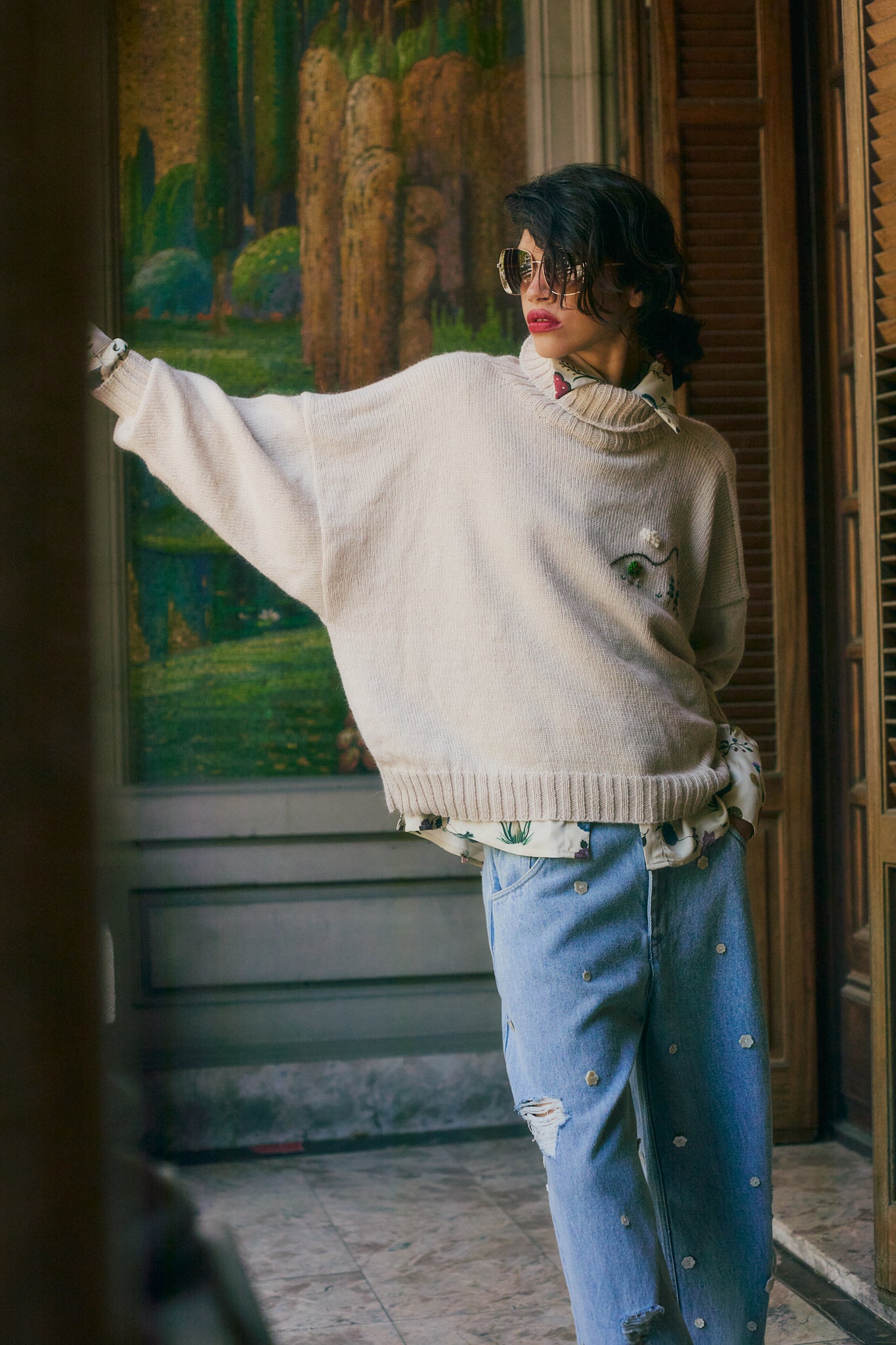 Invernia Sweater natural (Pre Order 15 days)