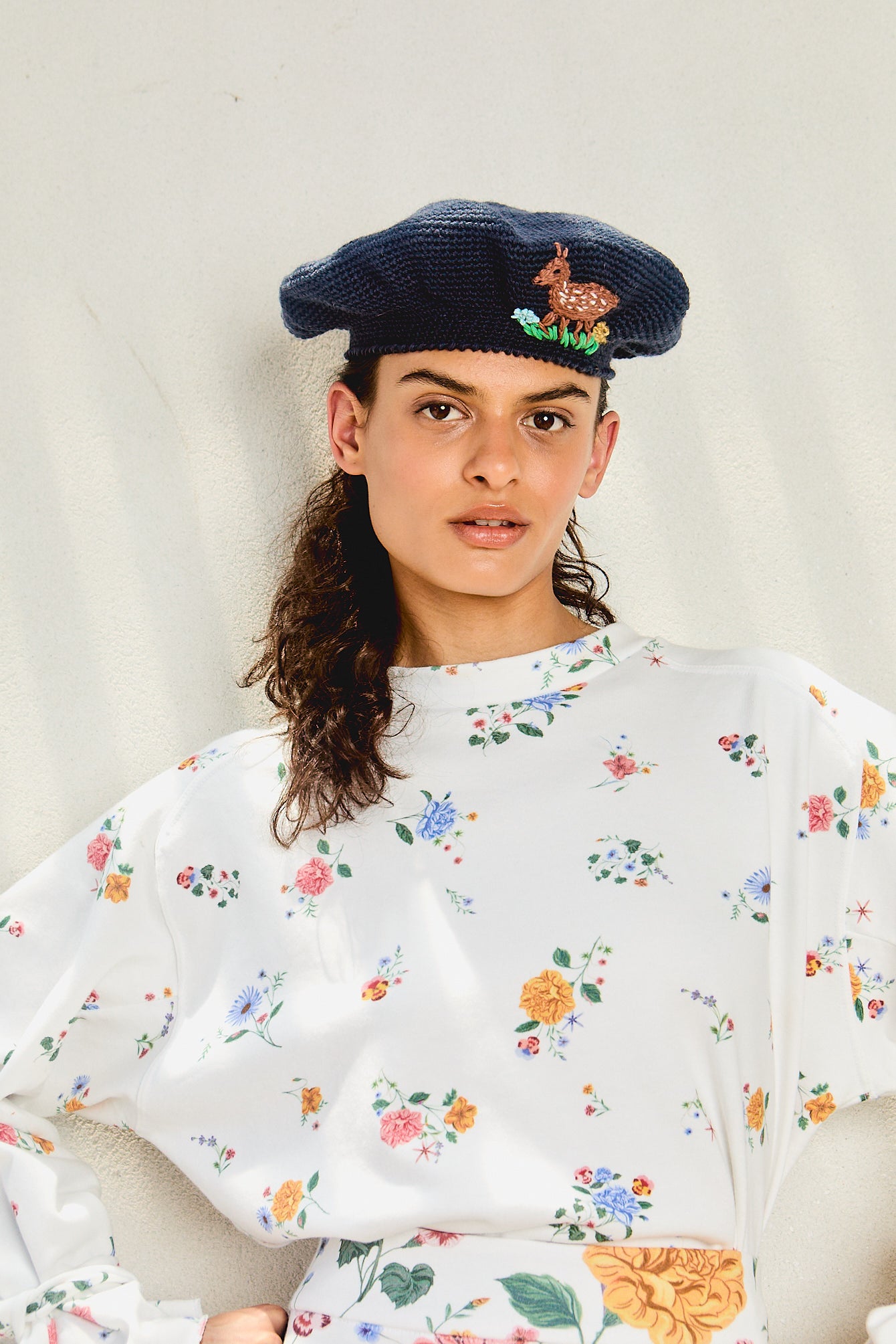 Bambi Beret navy