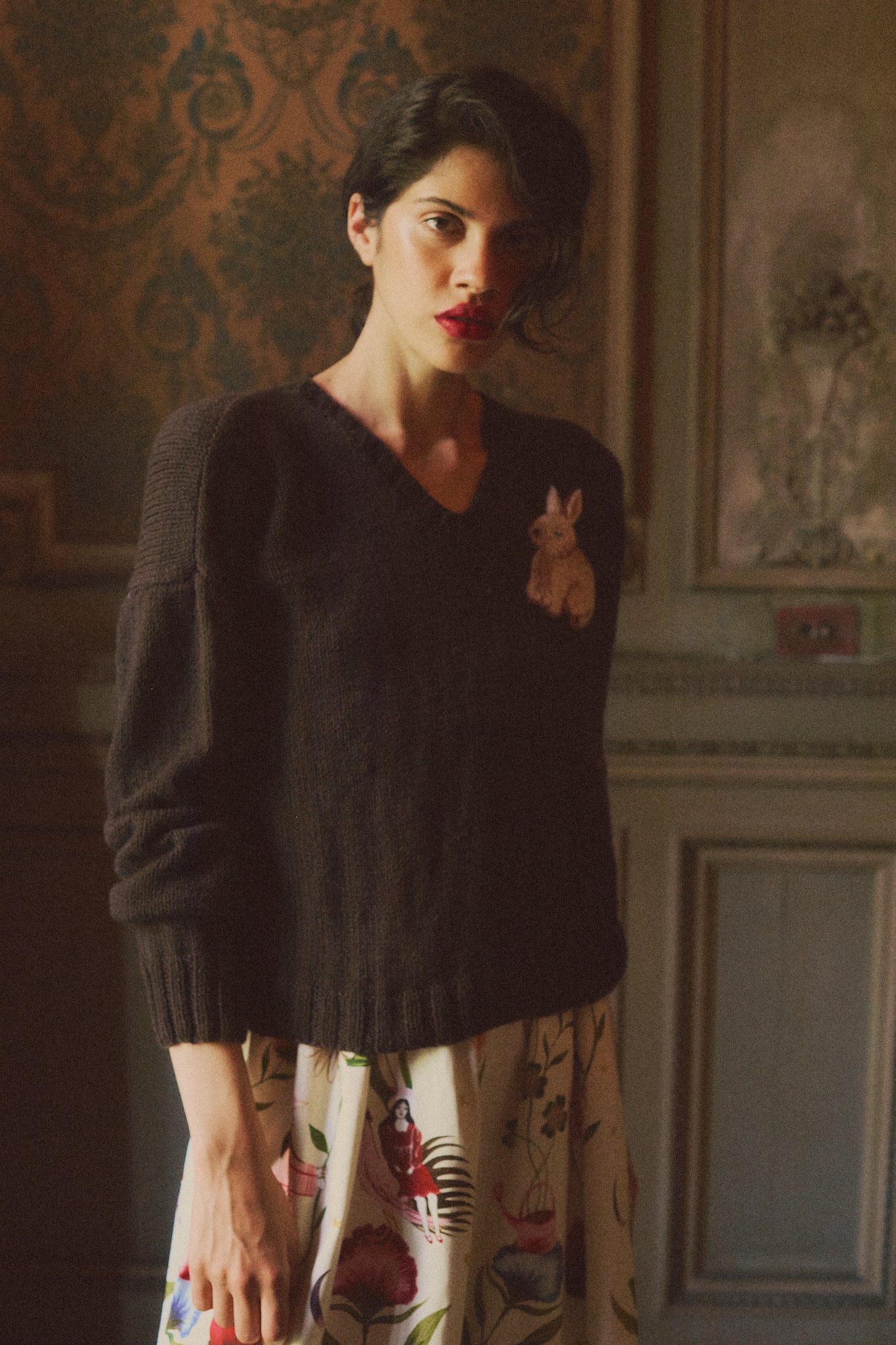 Rabbit Sweater chocolate