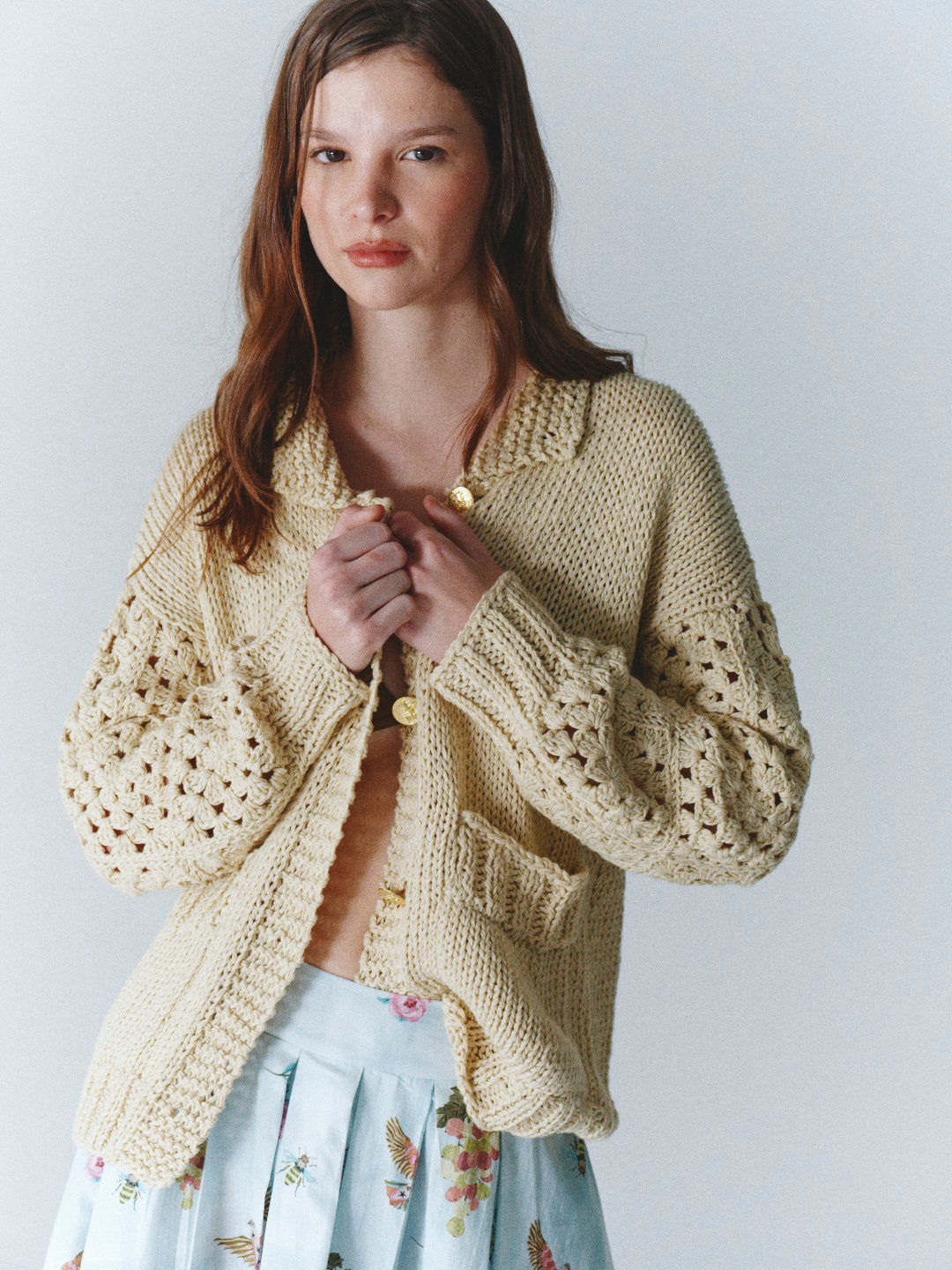 Carmela Cardigan Sand