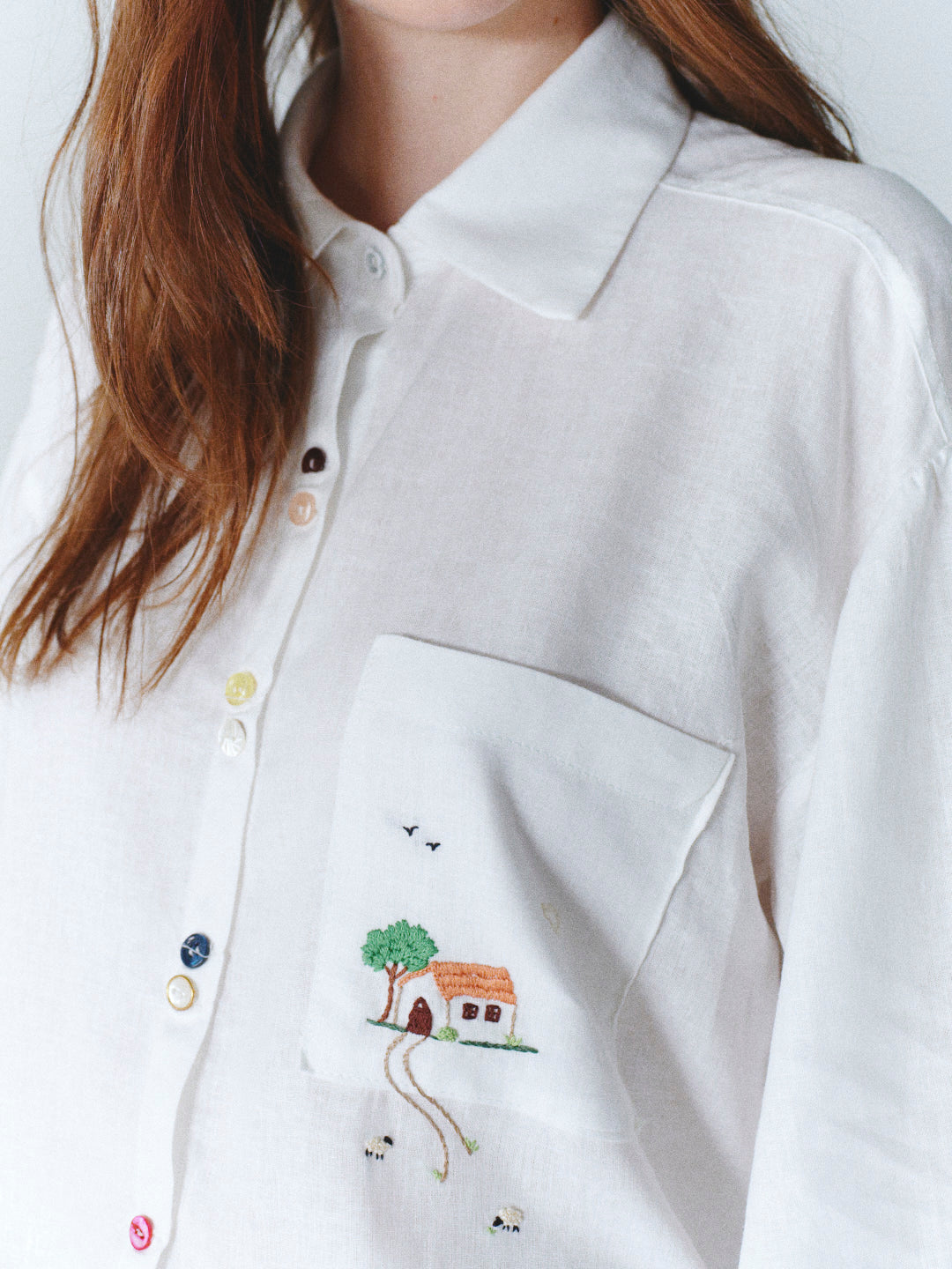 Ines Blouse Off White