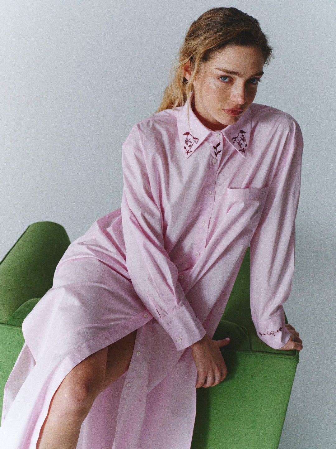 Francisca Dress Dusty Pink