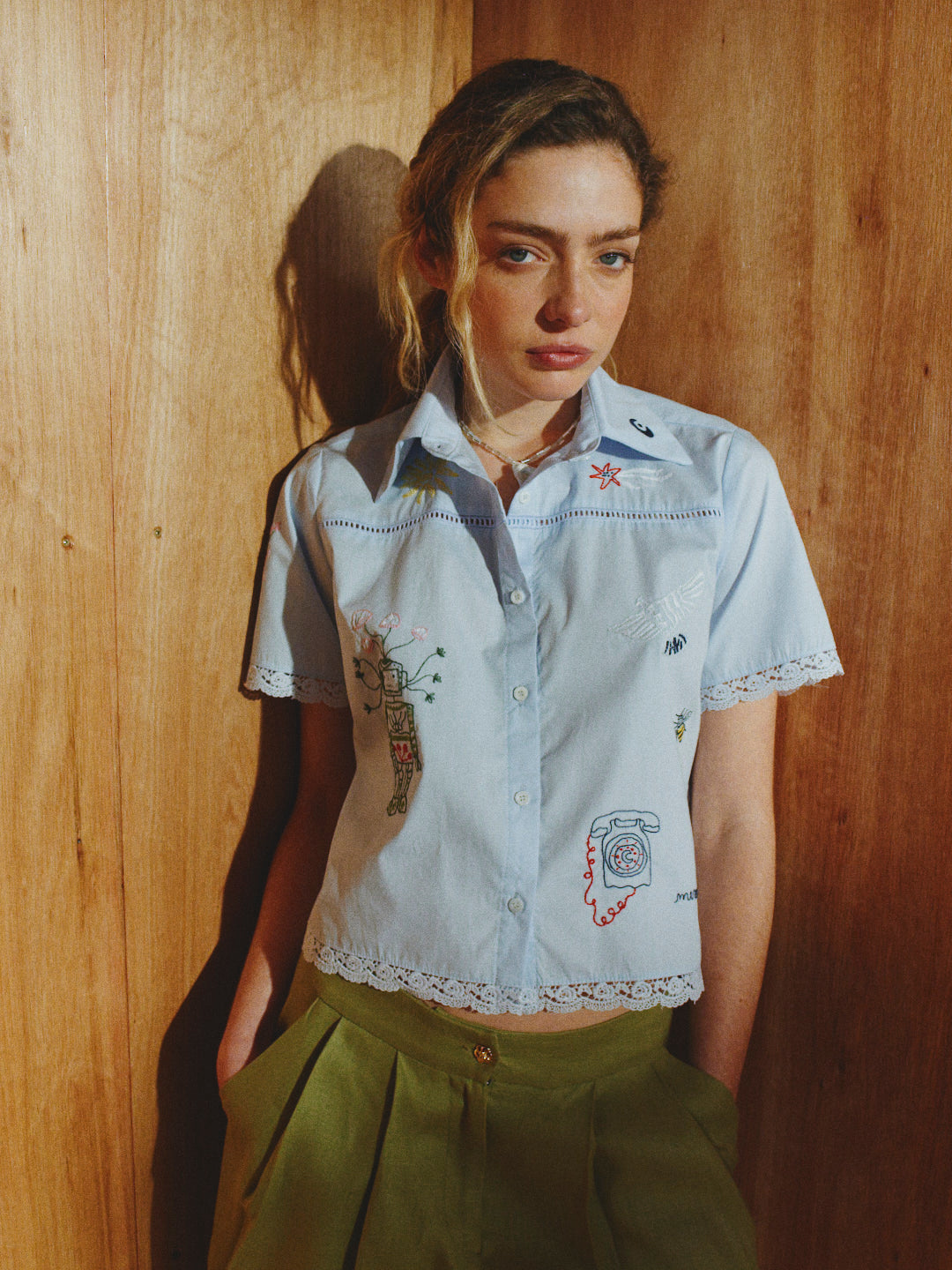 Aruba Shirt powder blue