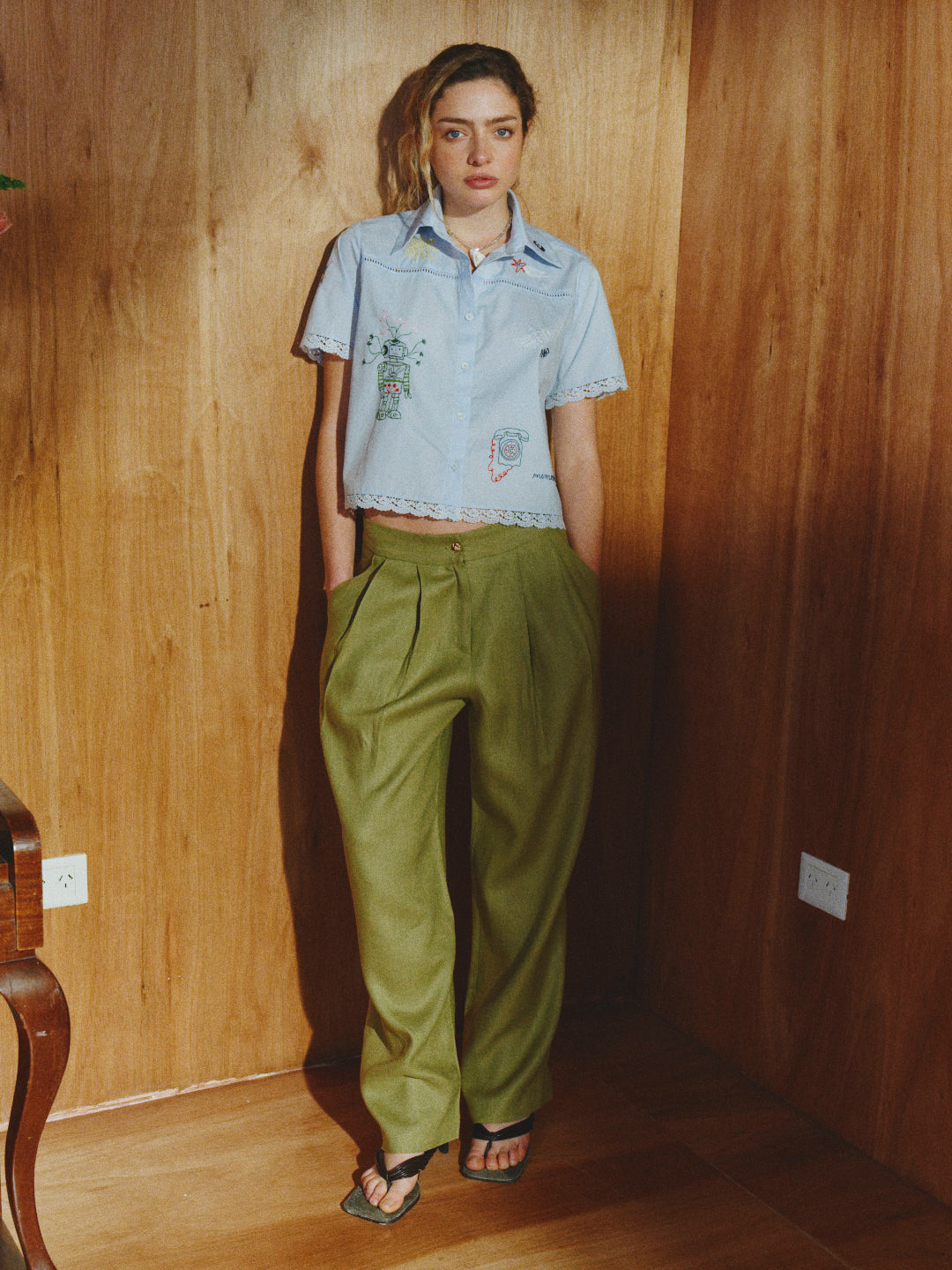 Aruba Shirt powder blue