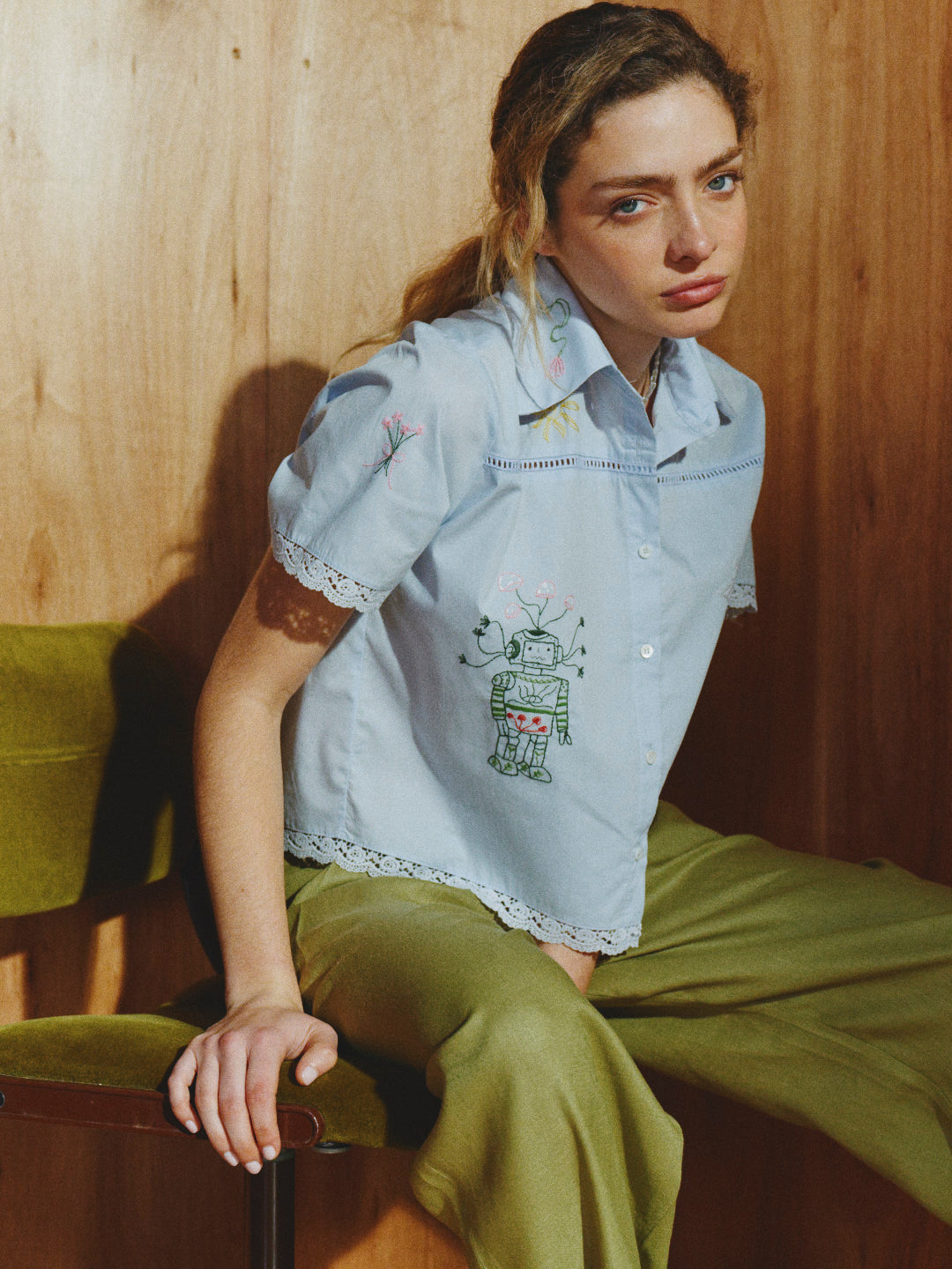 Aruba Shirt powder blue