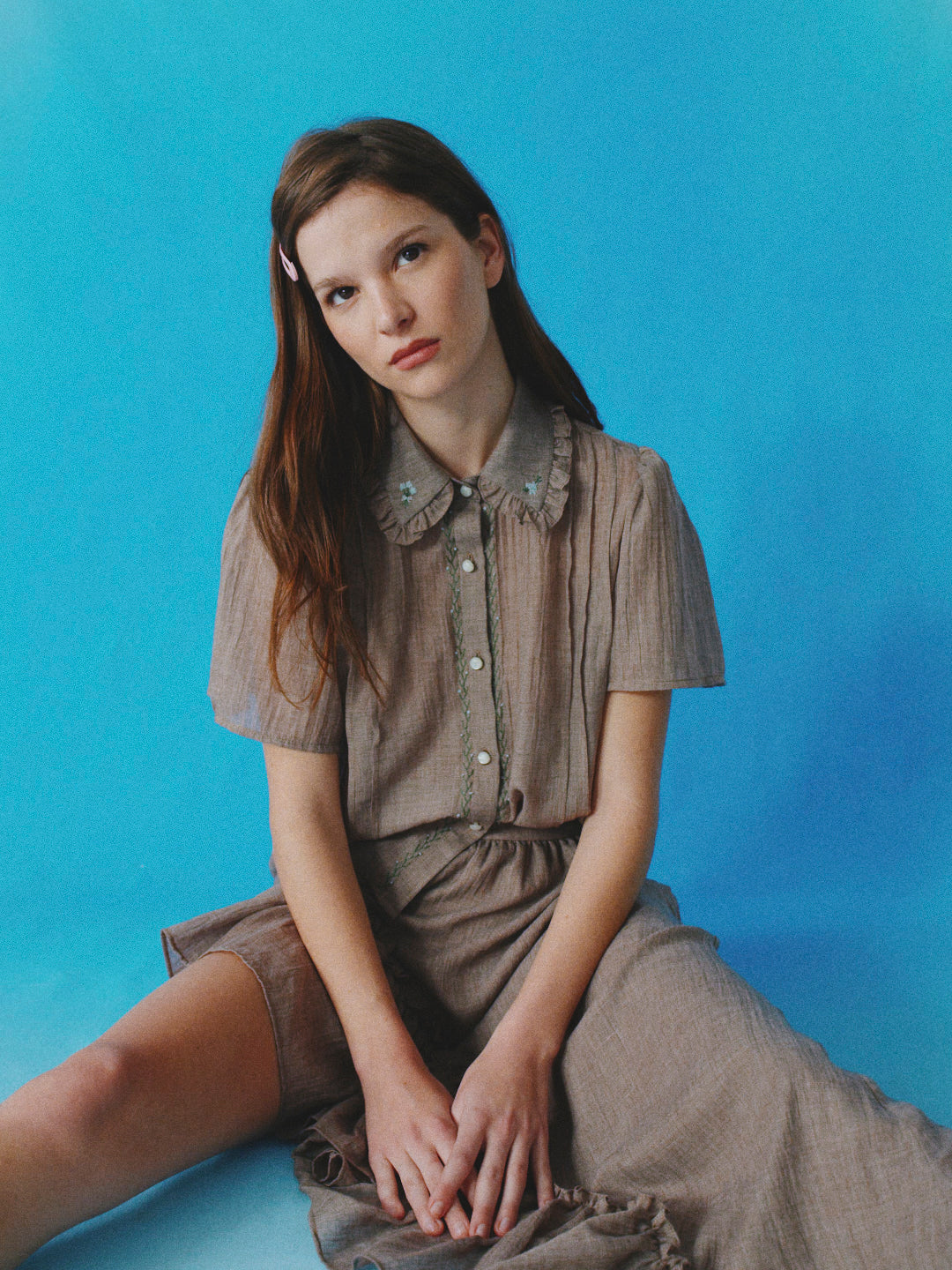 Malta Blouse taupe
