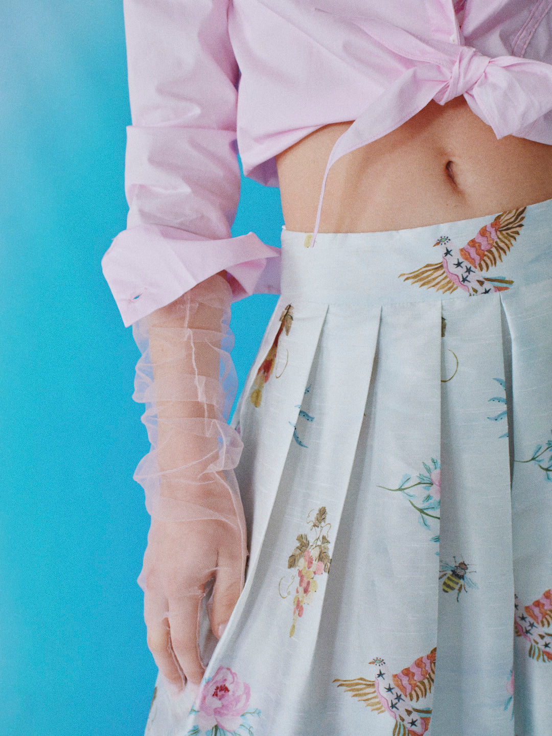 Brigitte Blouse Dusty Pink