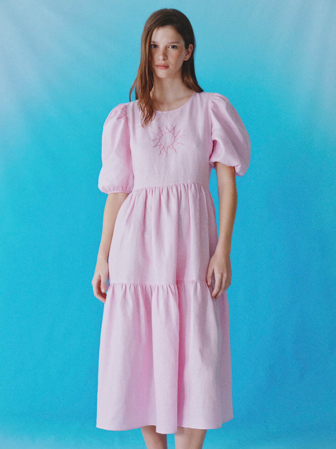 Dolly Dress Dusty Pink
