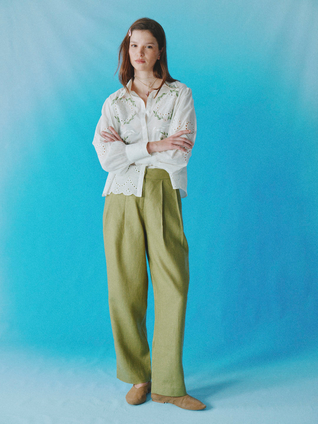 Pampa Pants Olive Green