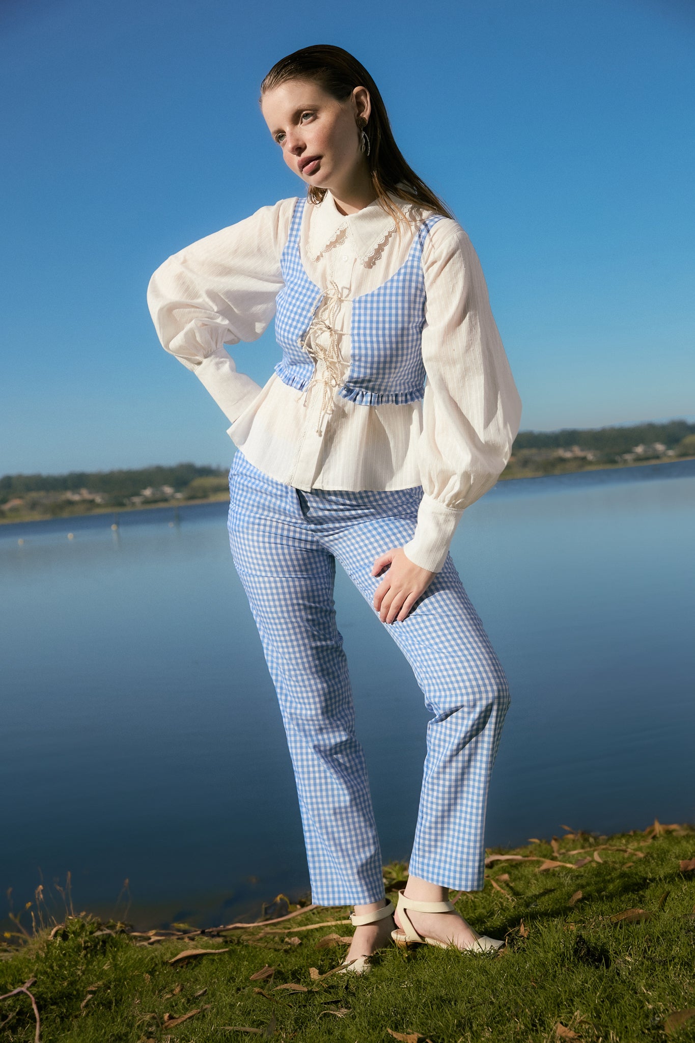 Valparaiso Pant light blue
