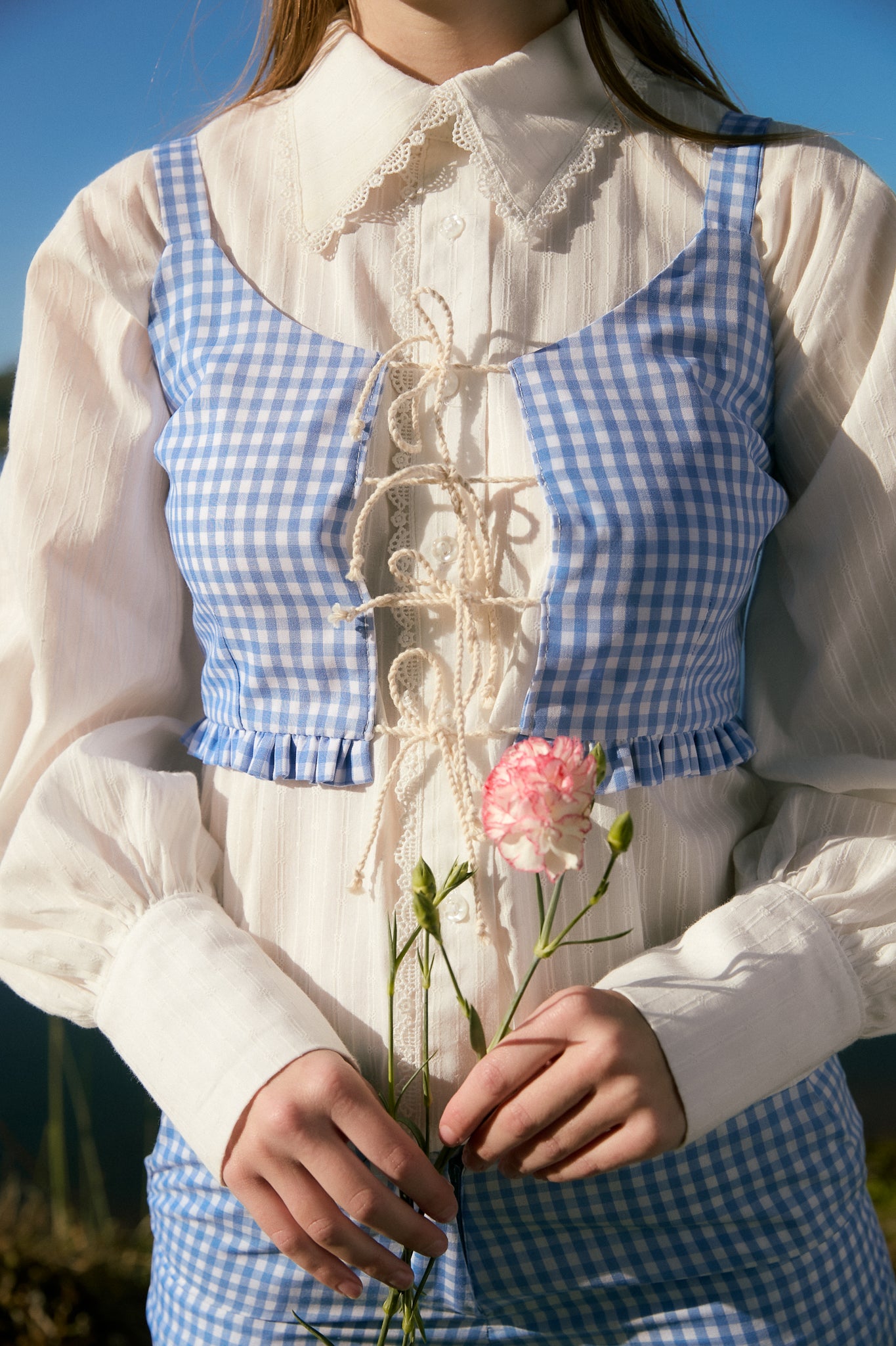 Odile Top light blue