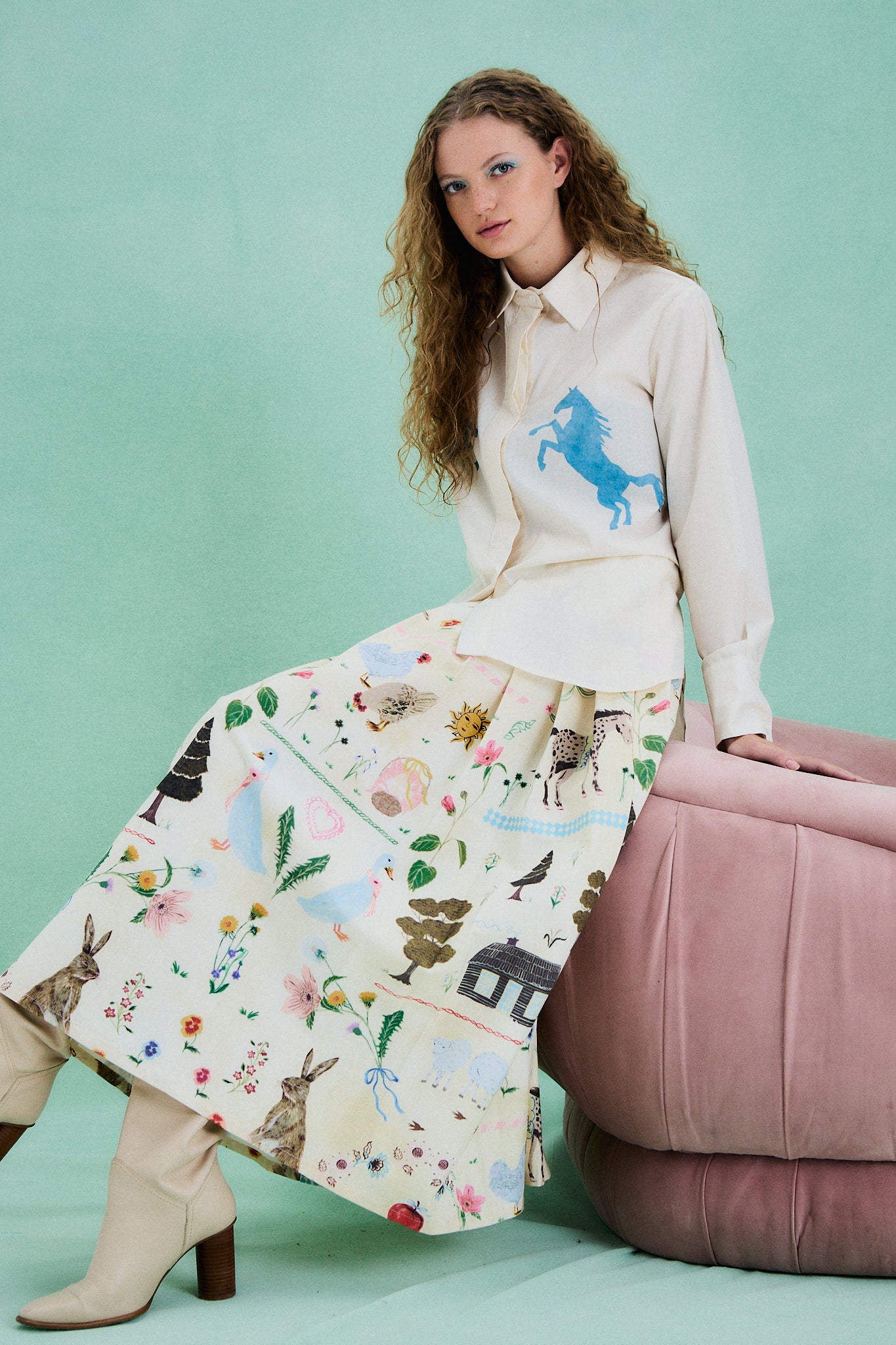 Frisón blouse ivory