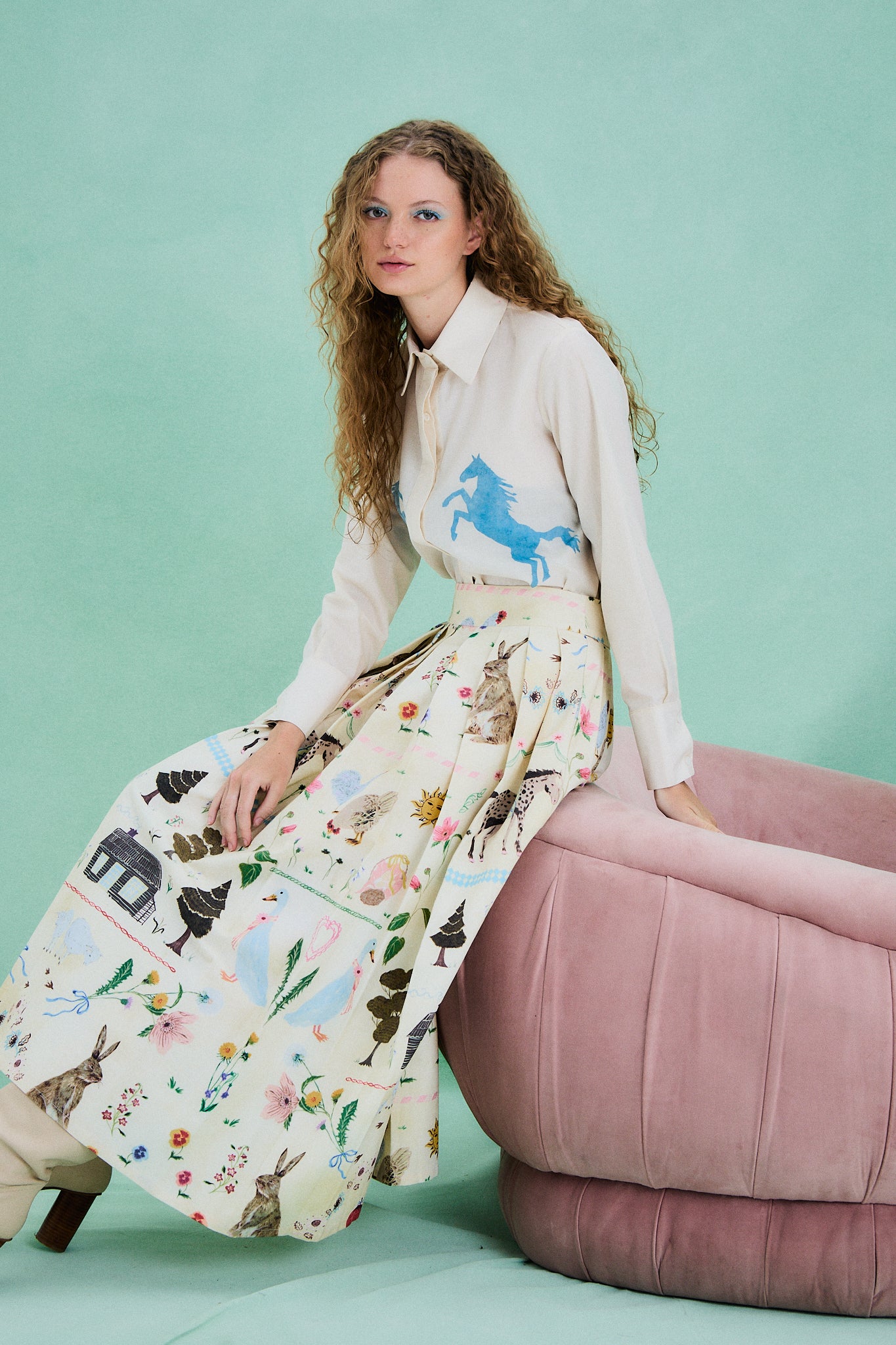 Andes Skirt Ivory