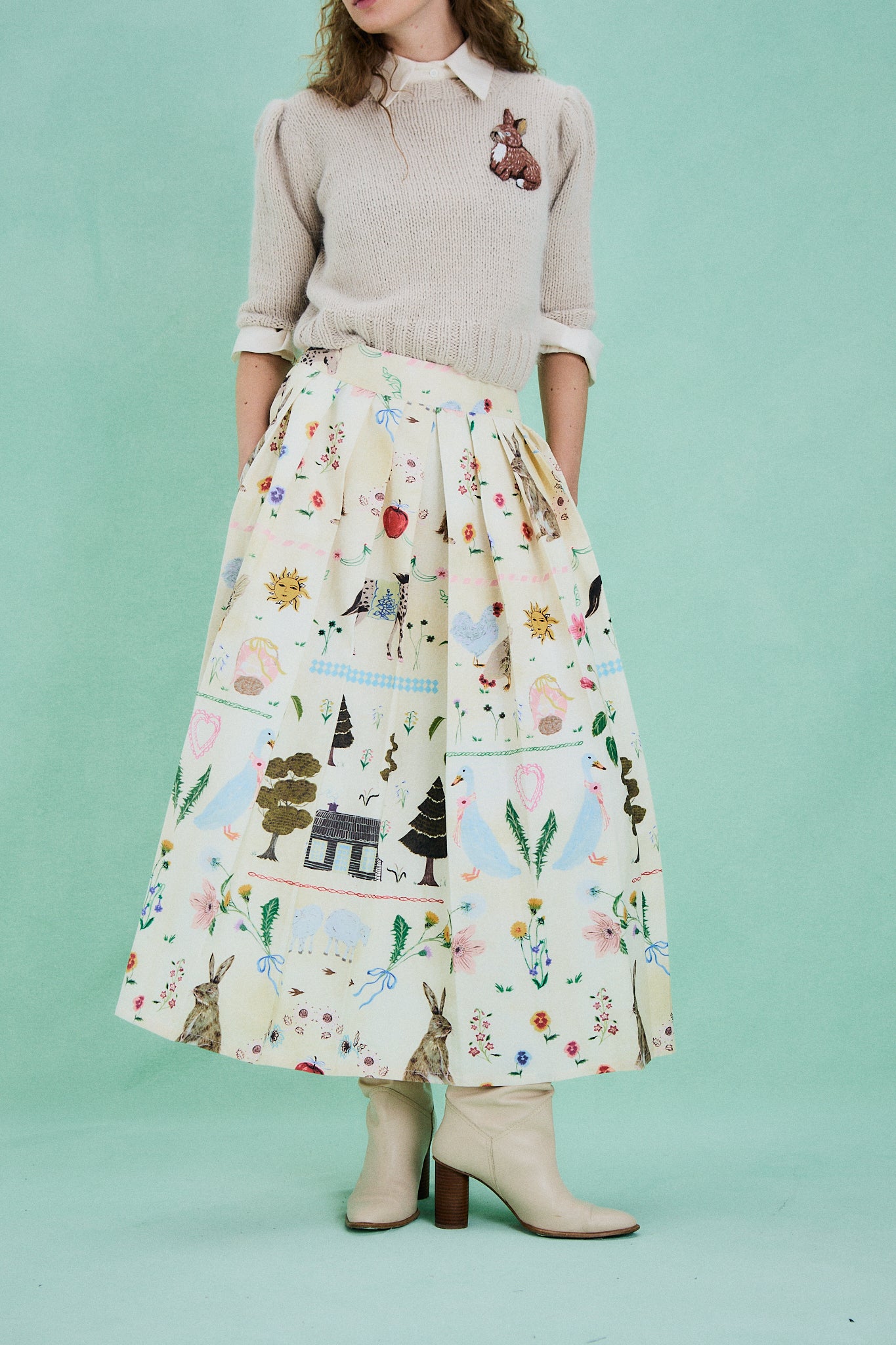 Andes Skirt Ivory