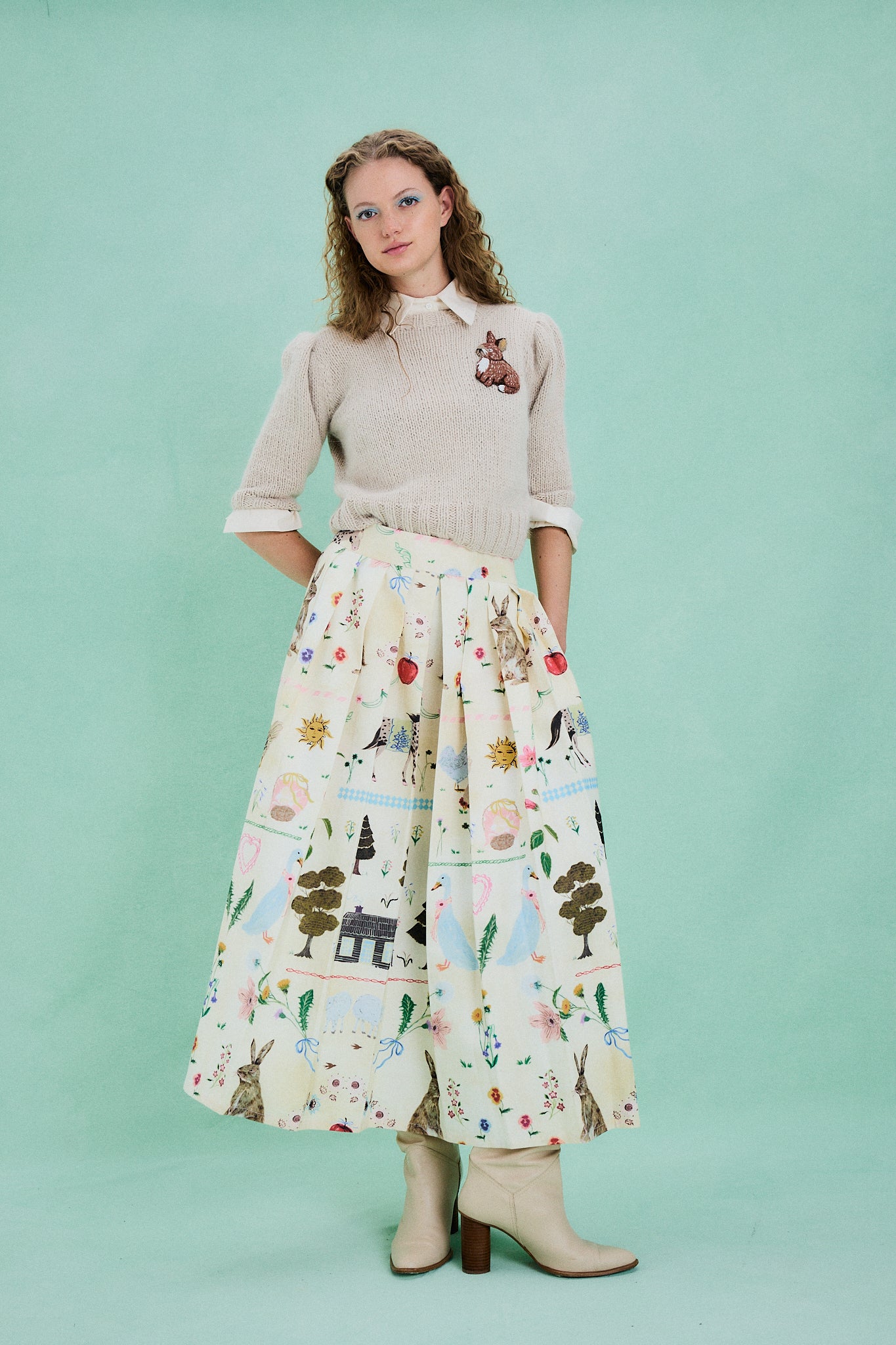 Andes Skirt Ivory
