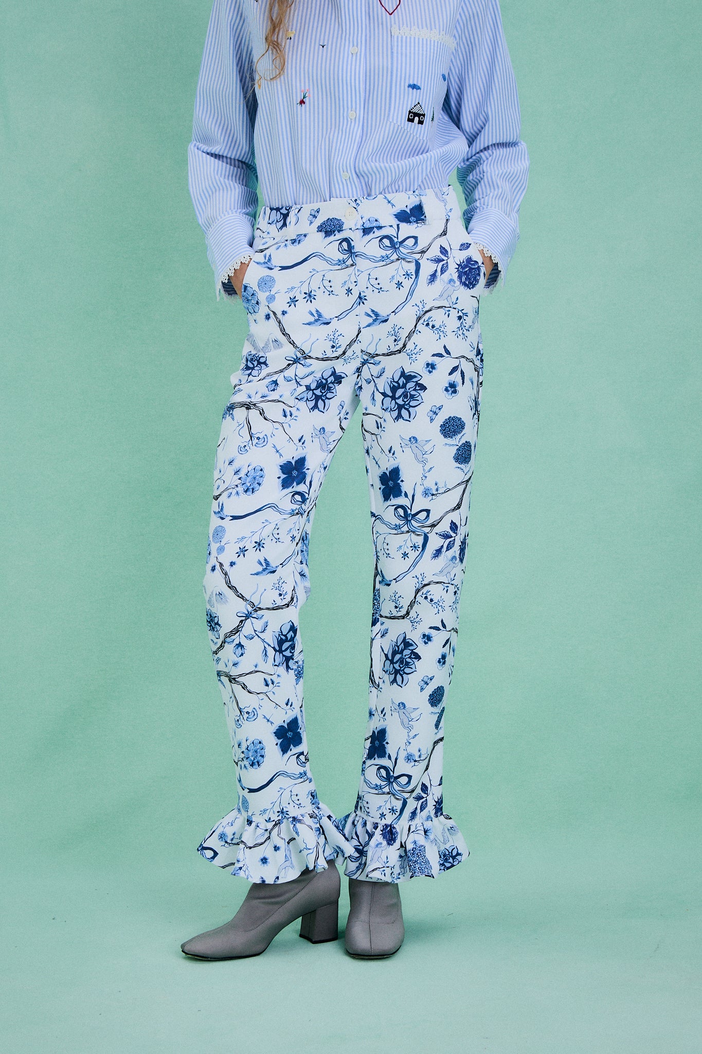 Basel Pant blue