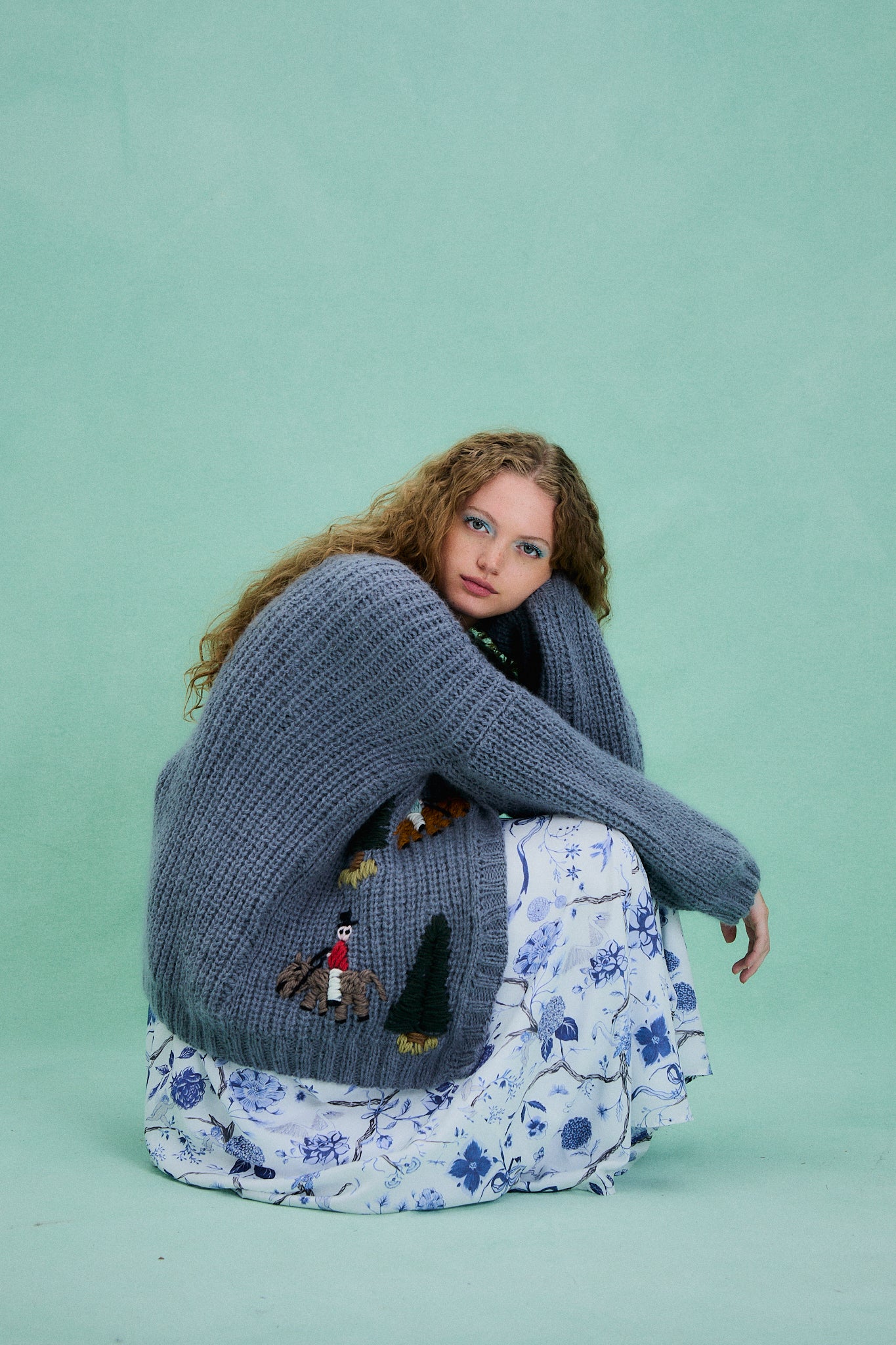 Arelauquen Cardigan gray
