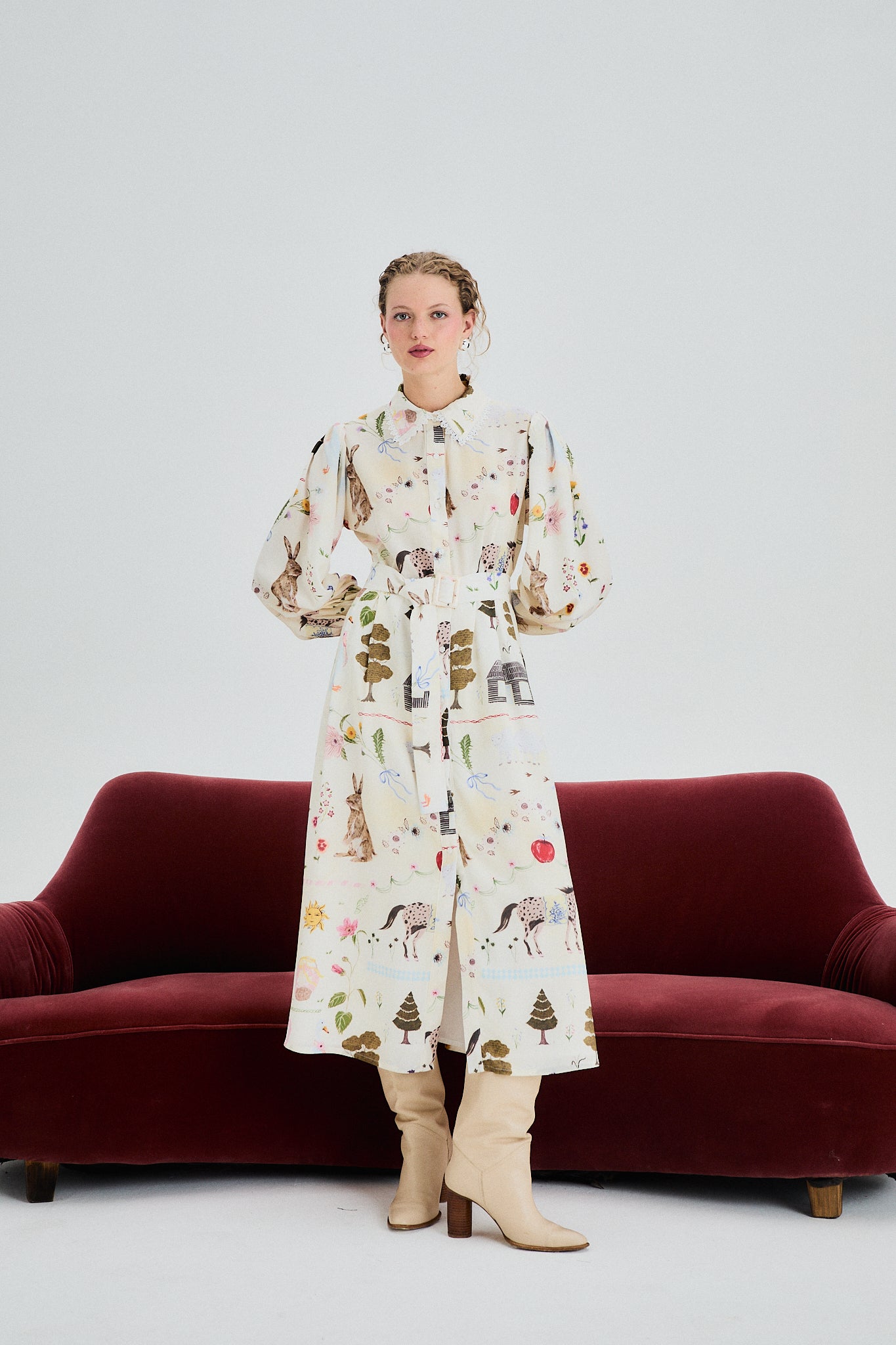 Salto Dress ivory