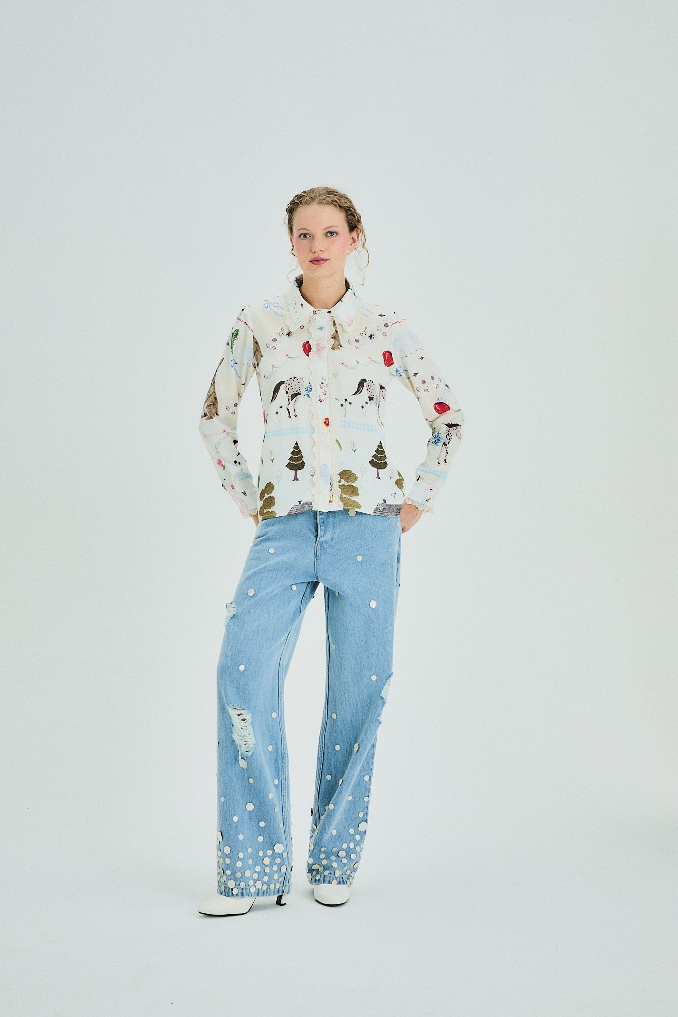 Abigail Blouse ivory