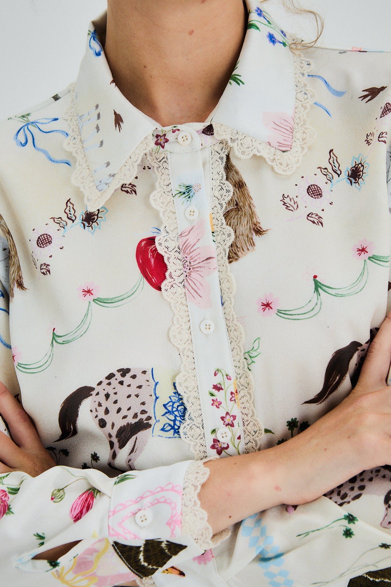 Abigail Blouse ivory