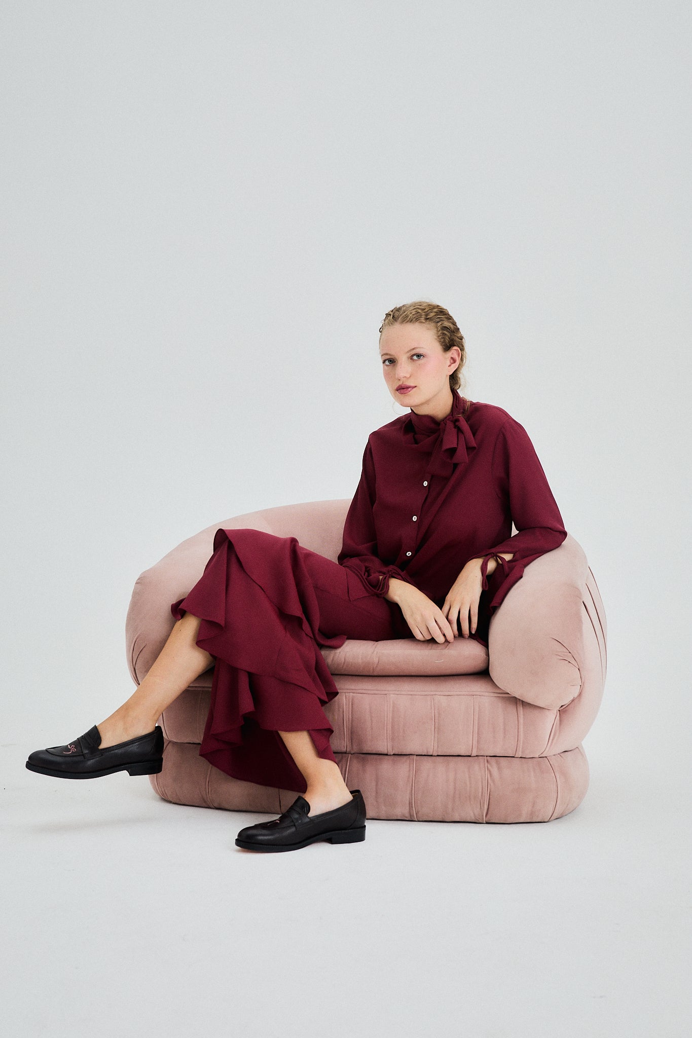 Alberta Pants bordeaux