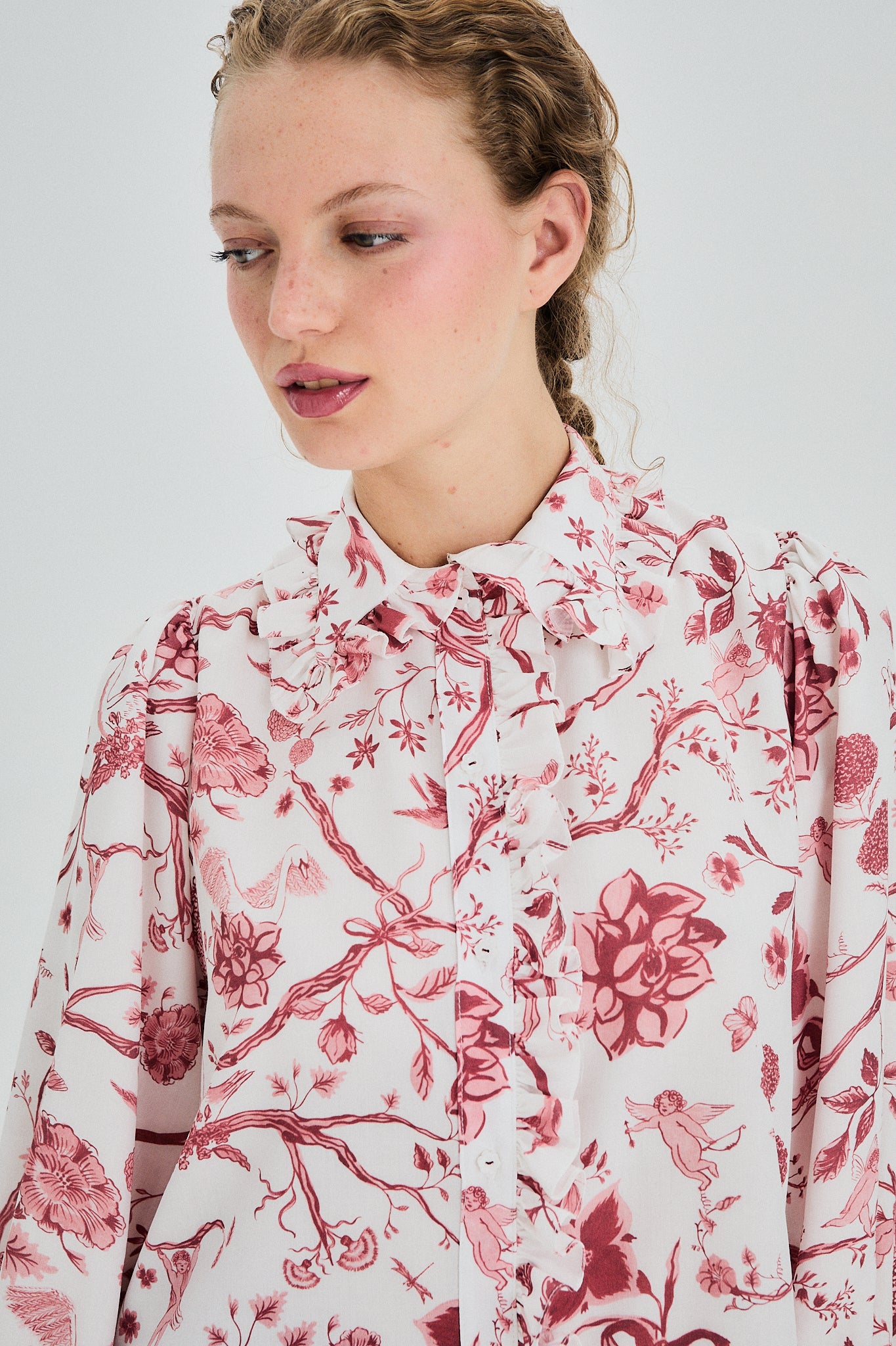 Sisi Blouse bordeaux