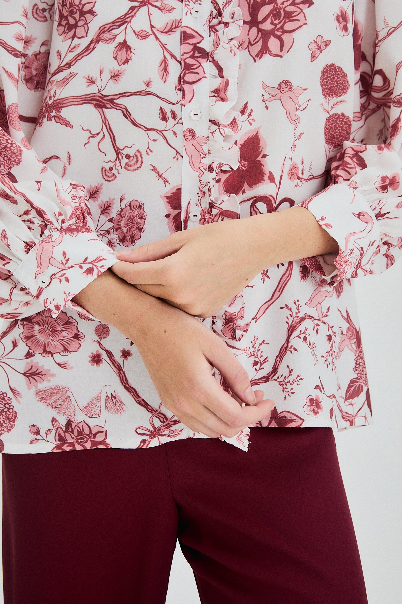 Sisi Blouse bordeaux