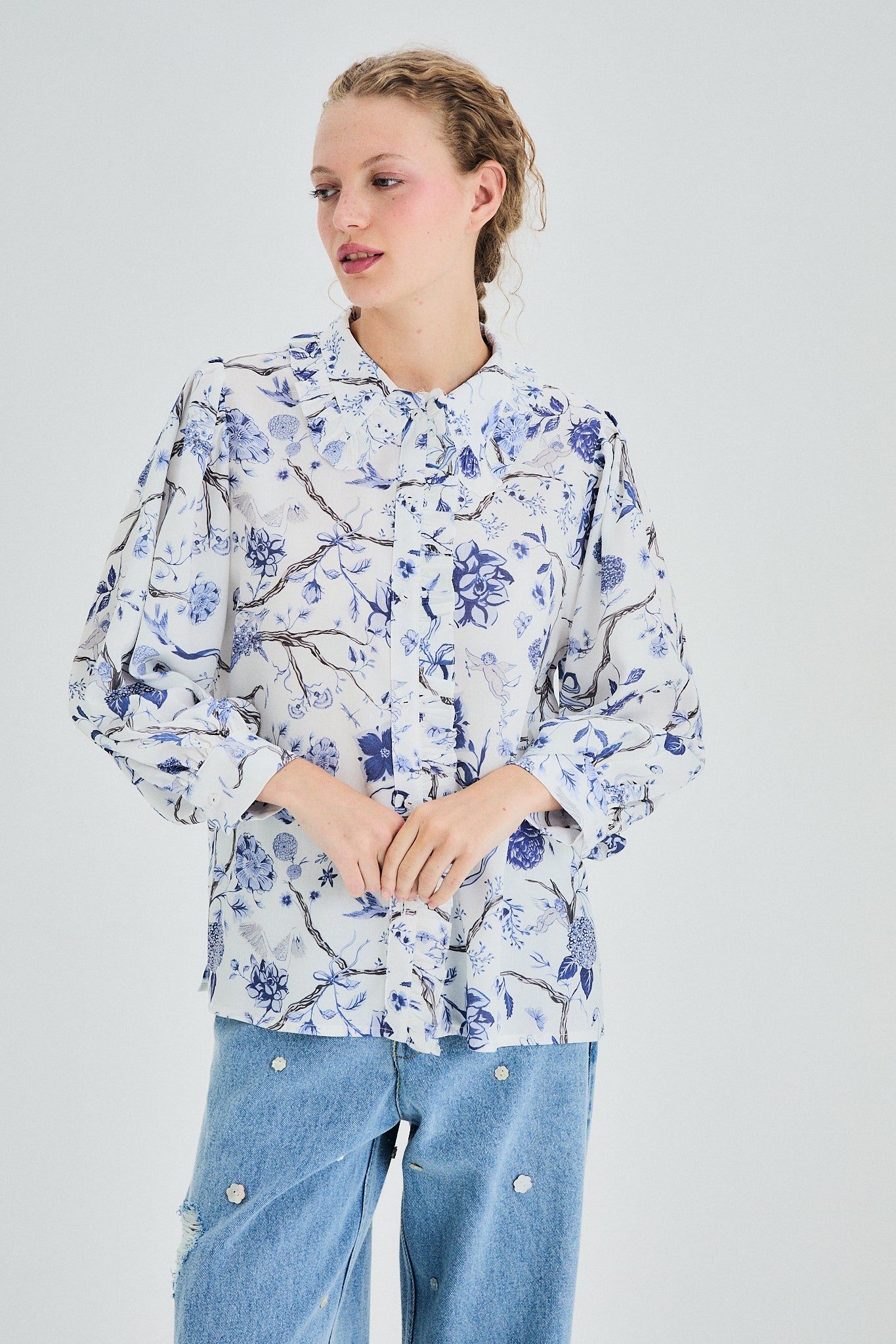 Sisi Blouse blue