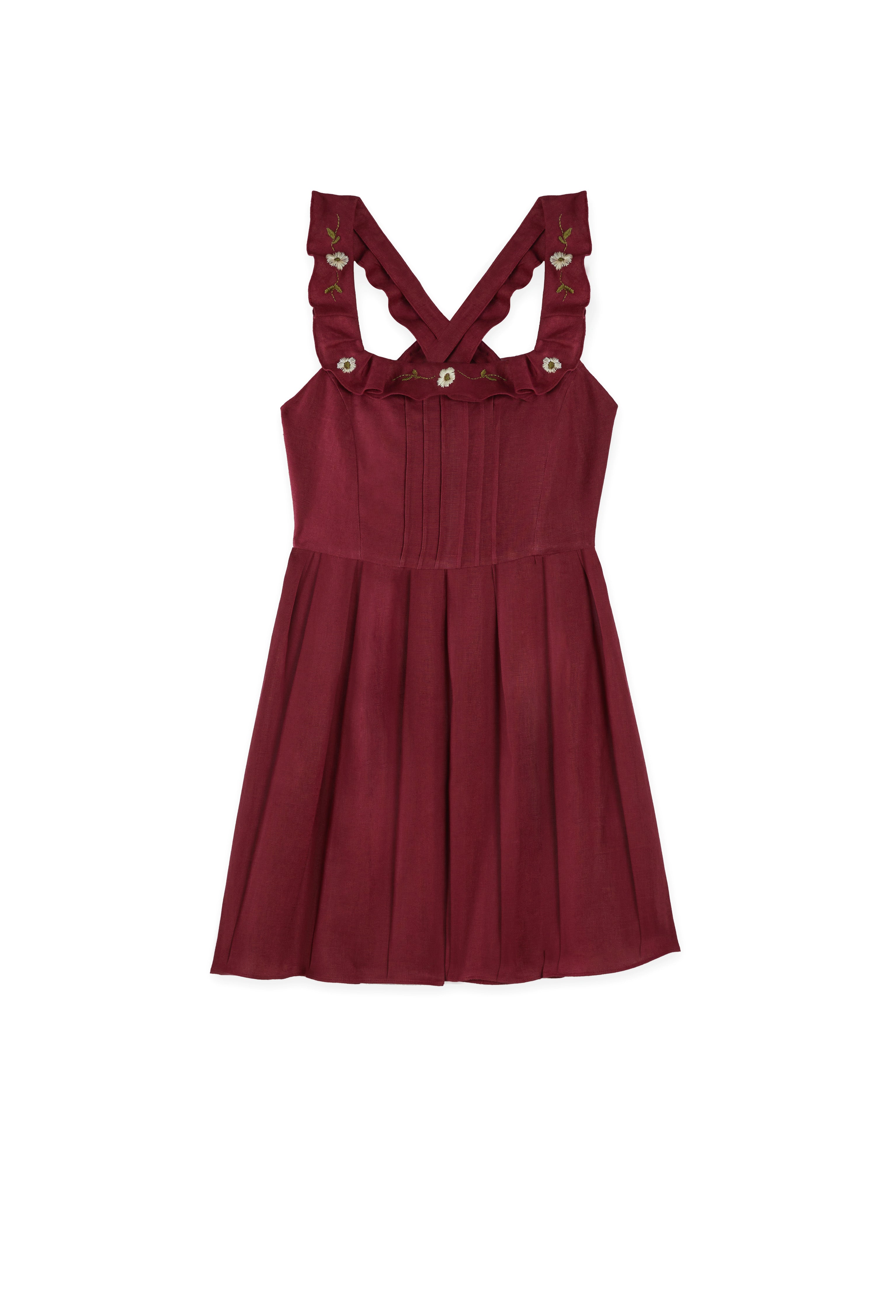Solé Dress bordeaux