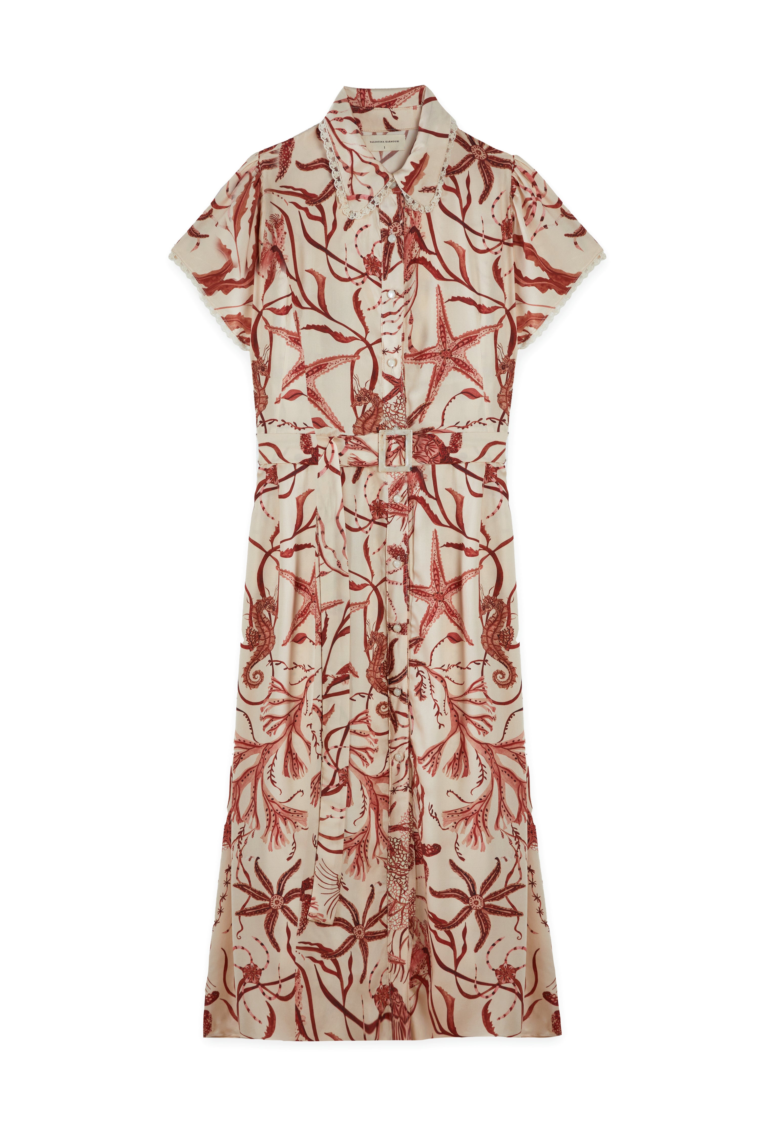 Salto Dress coral