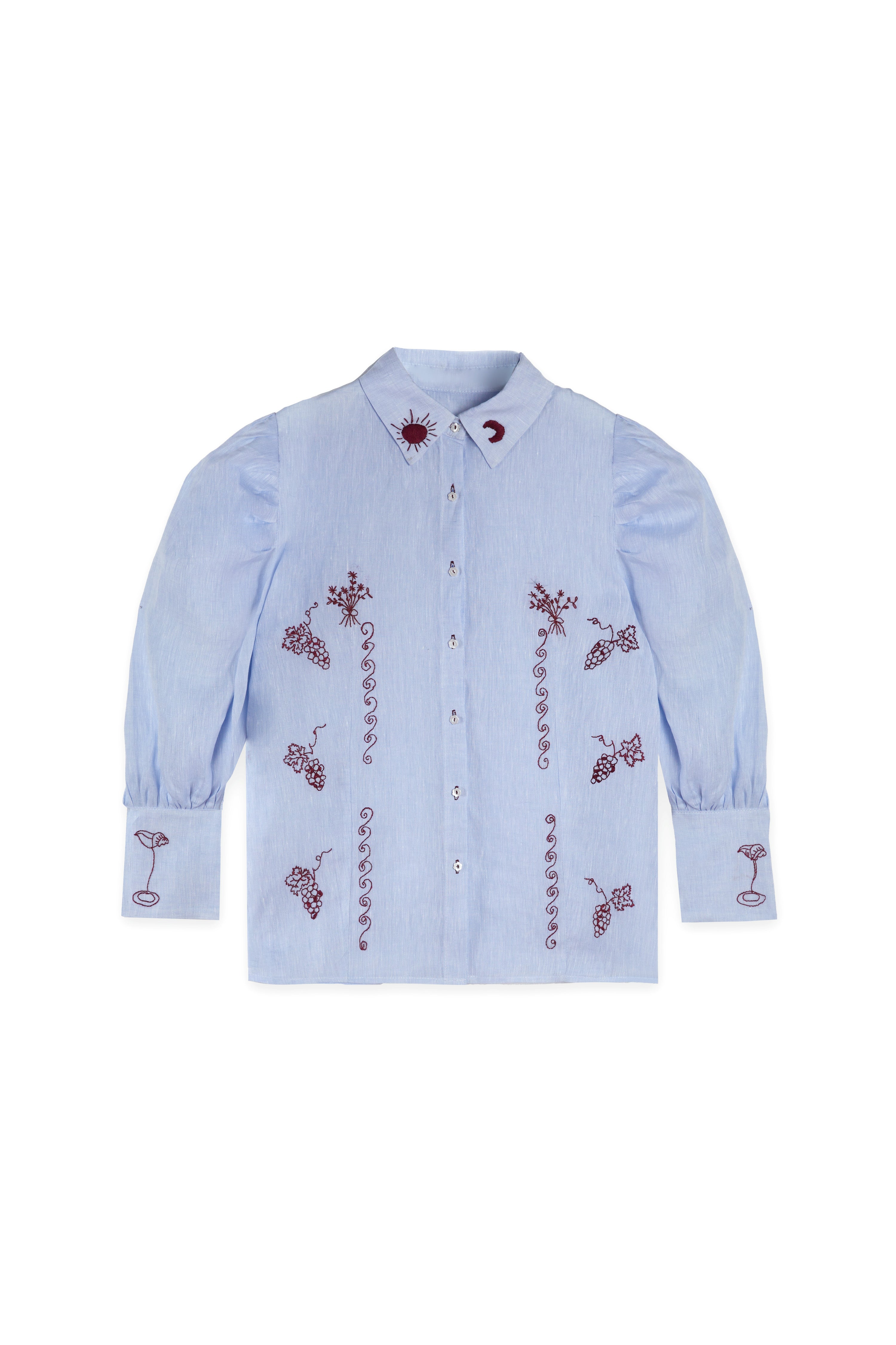 Violet Blouse light blue