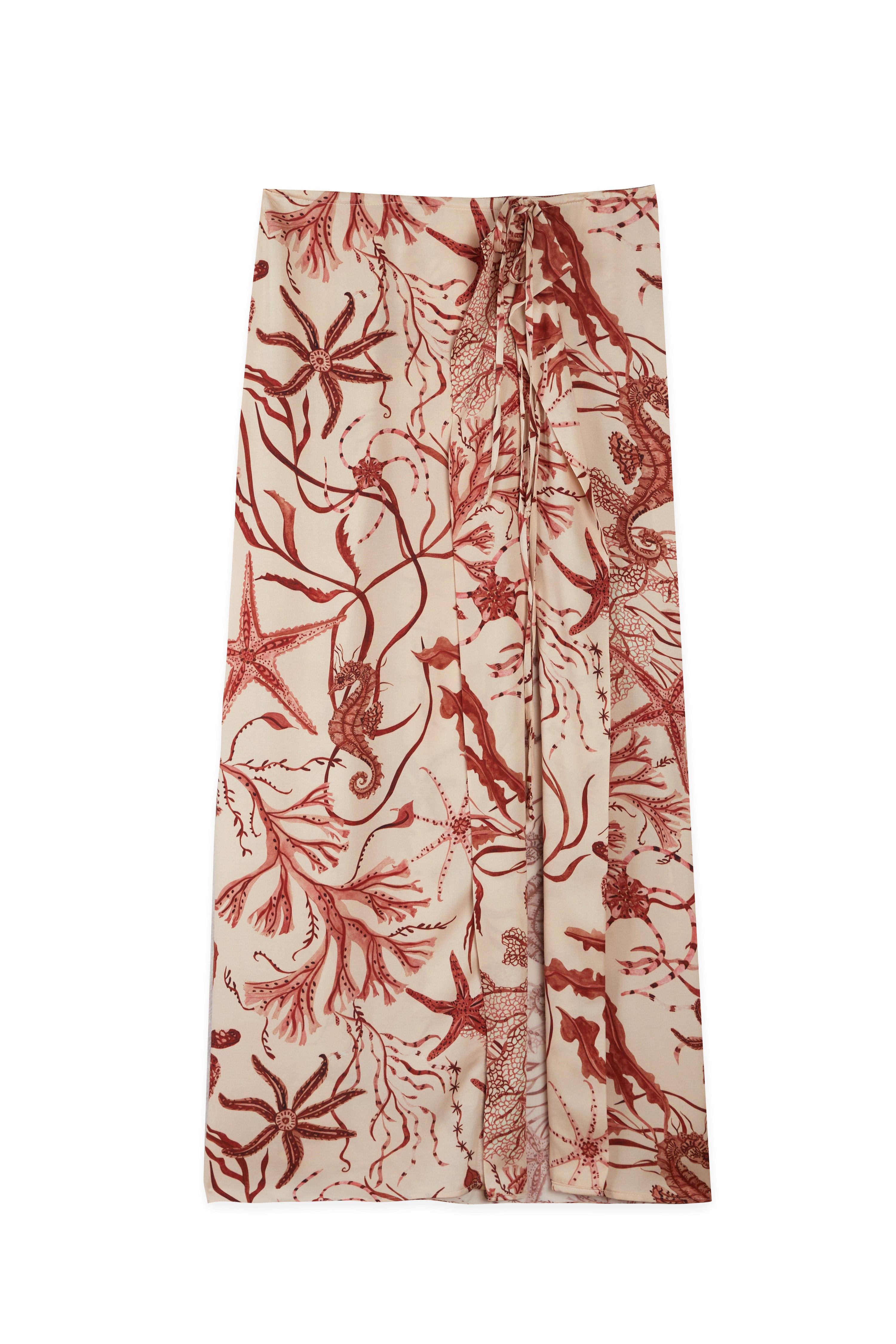 Zelmira Skirt coral
