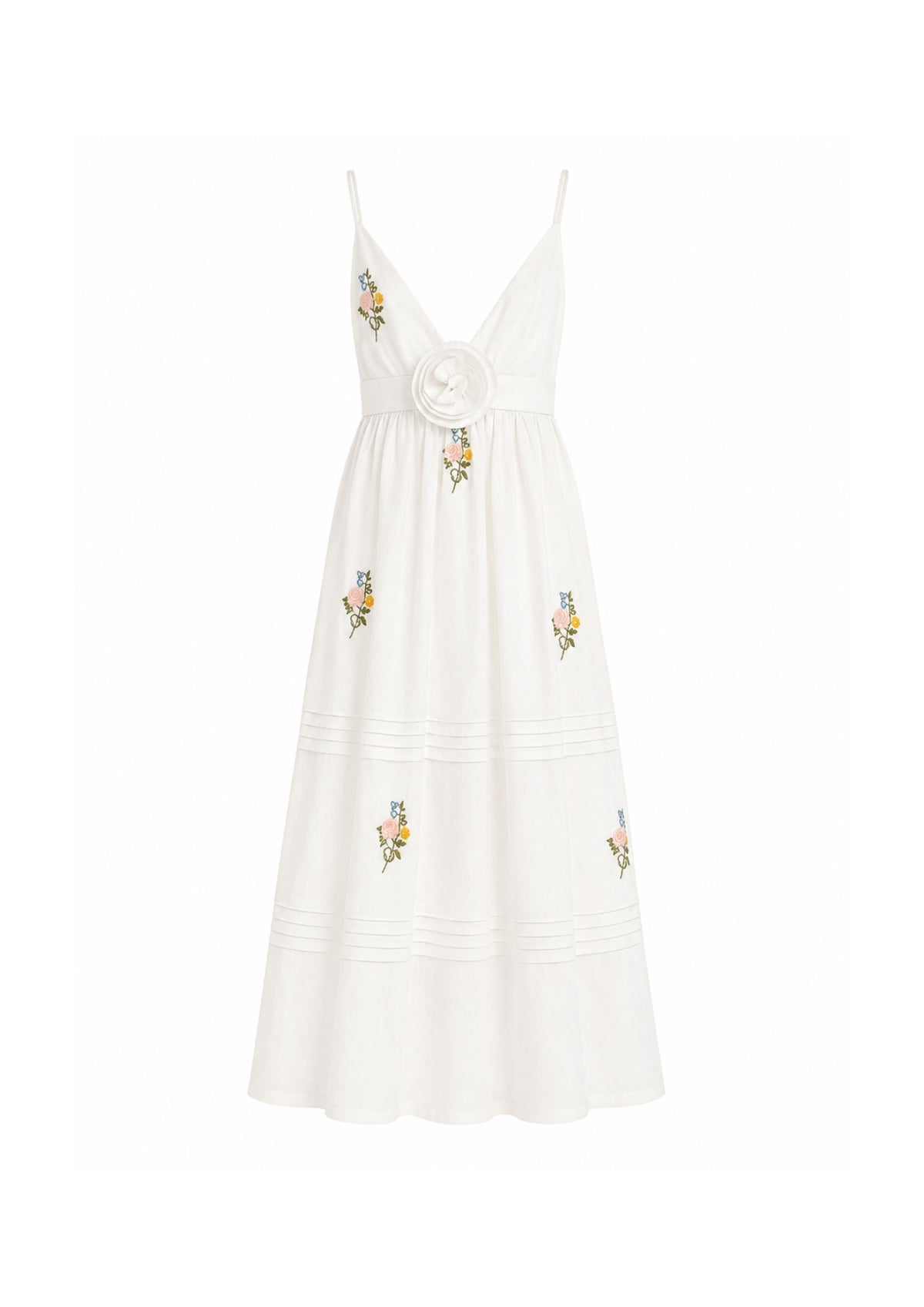 Atenas Dress Off White