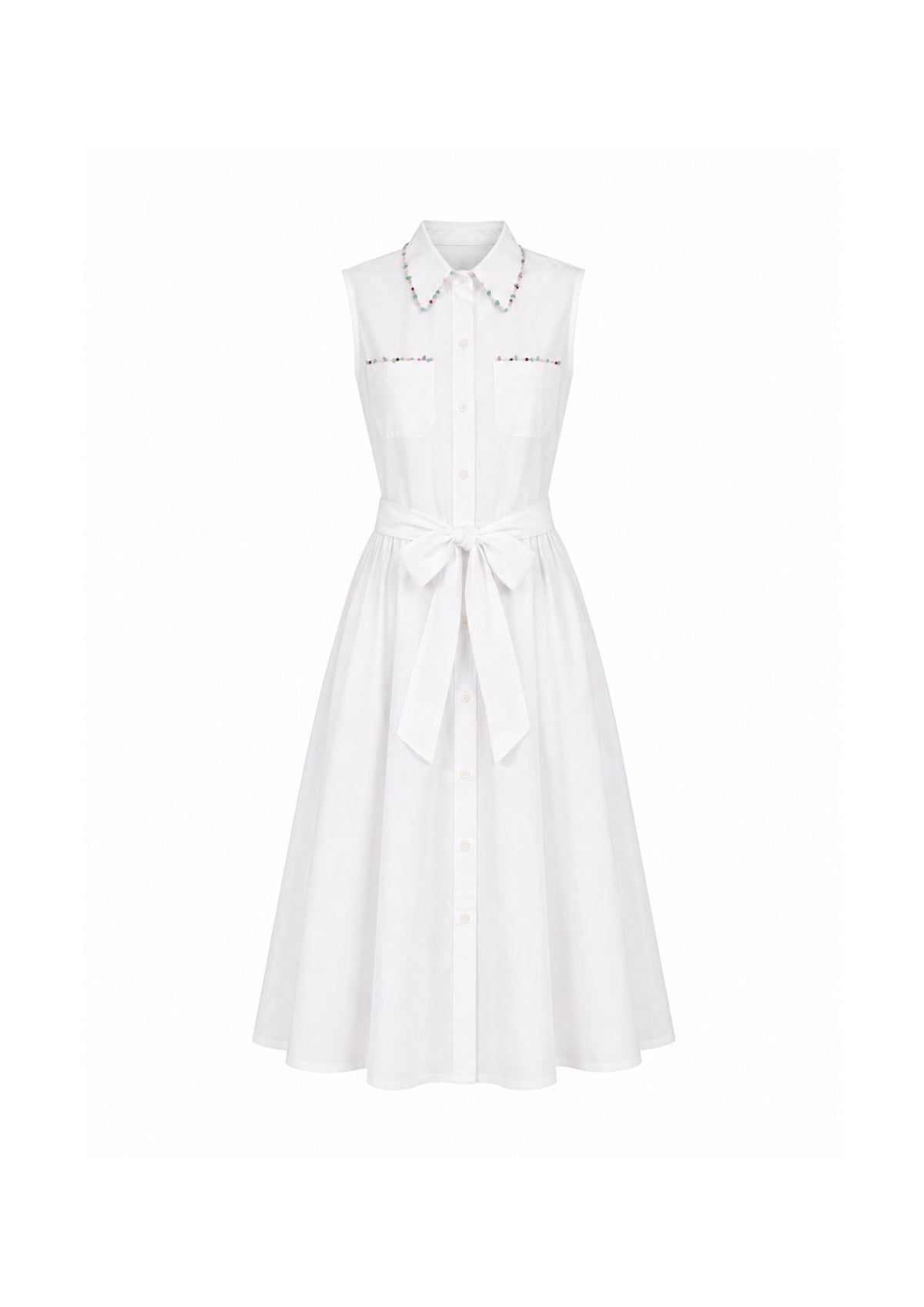 Isadora Dress white
