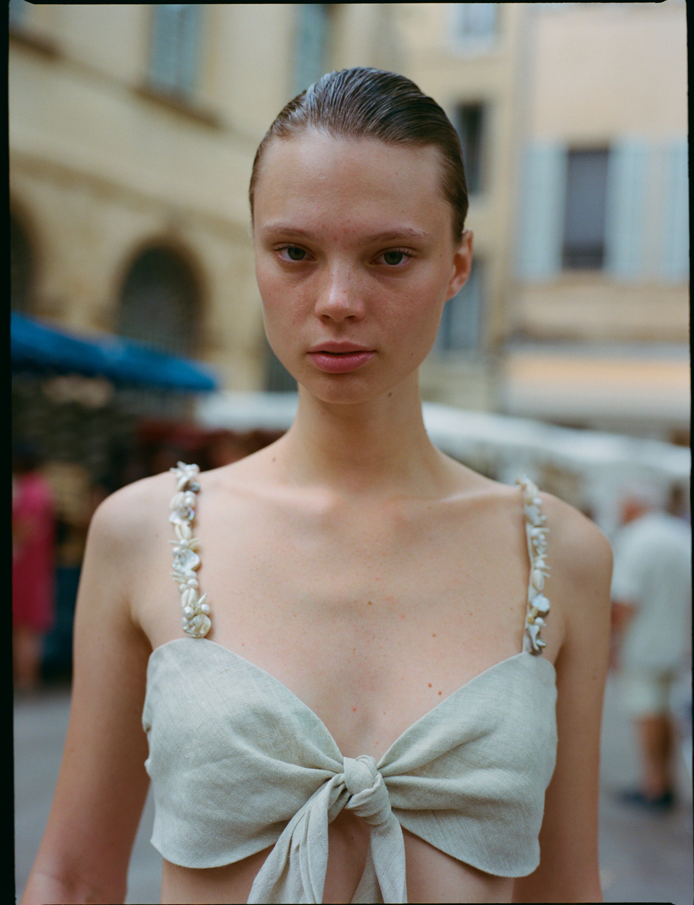 Estela Top ivory