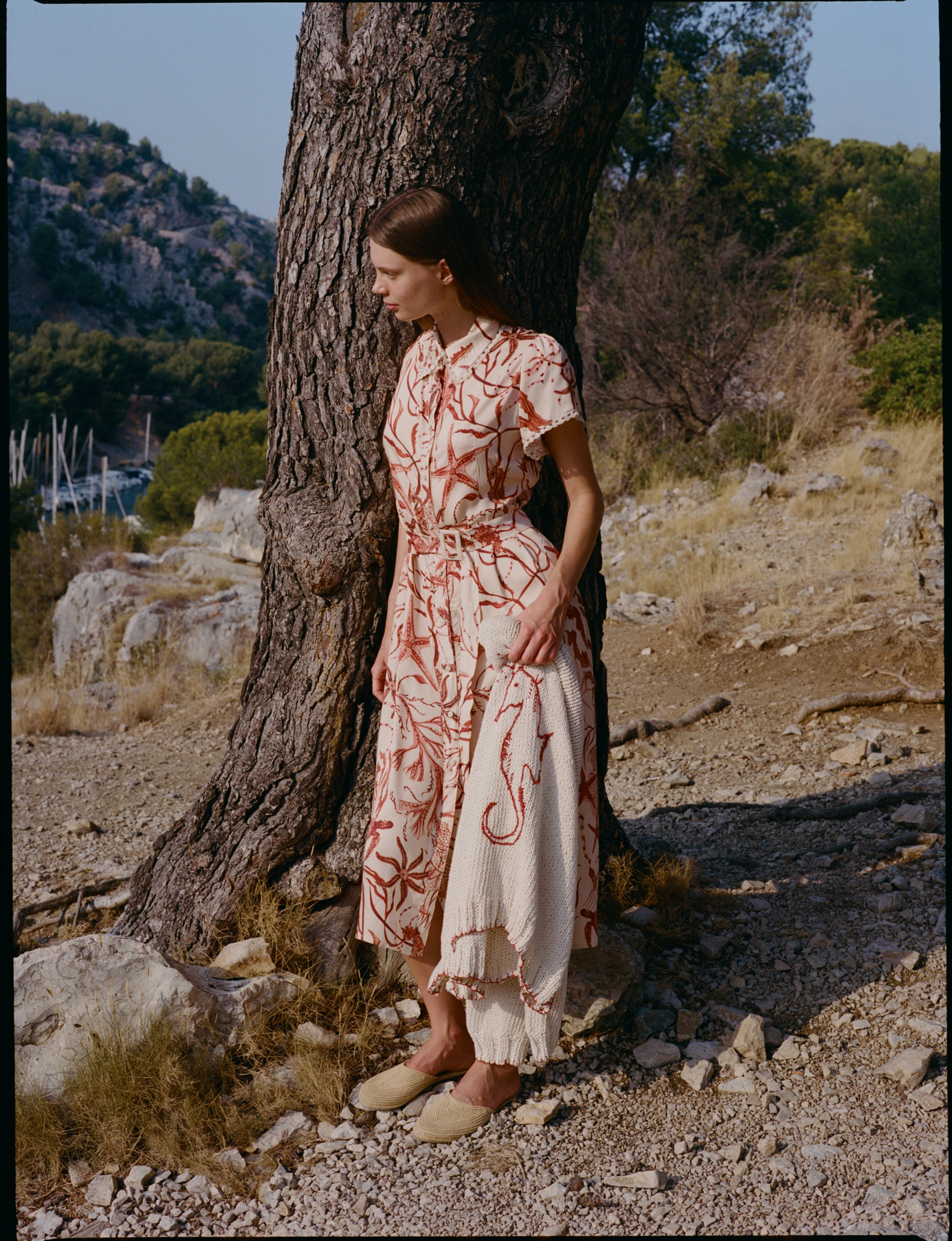 Salto Dress coral